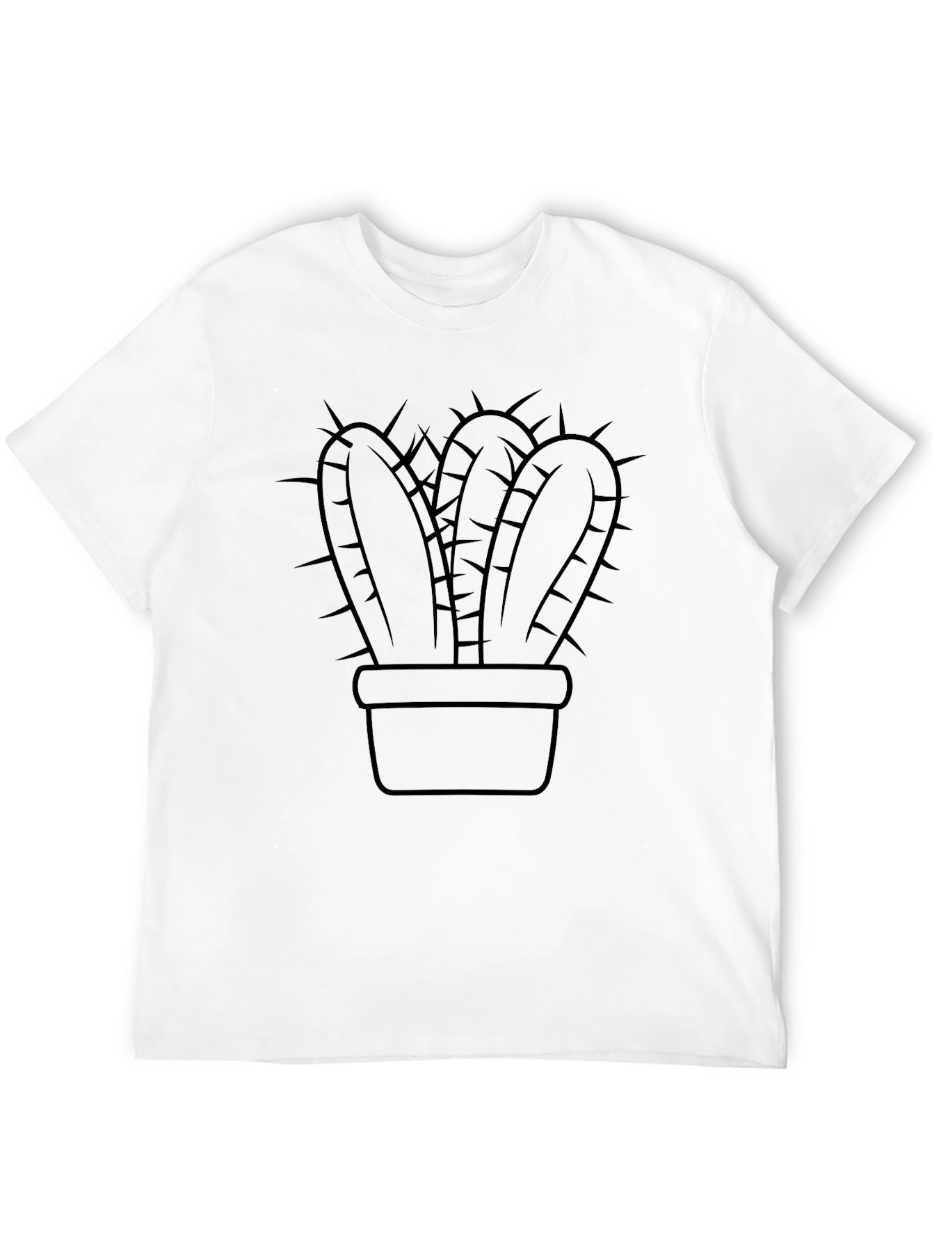 Cactus Graphic Tee - Stylish Comfort