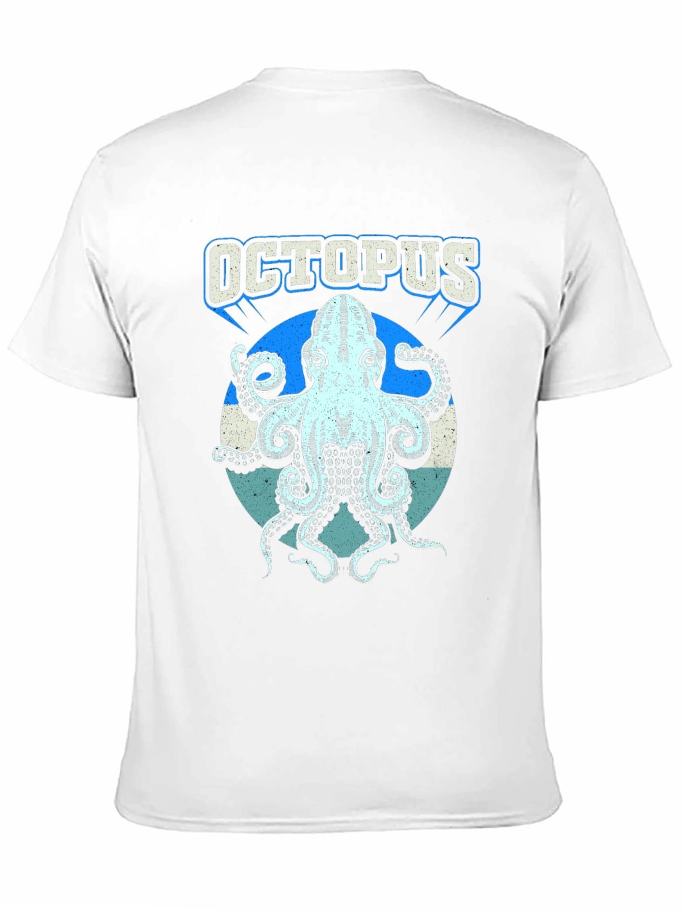 Octopus Graphic T-Shirt - Cool Ocean Creature Tee