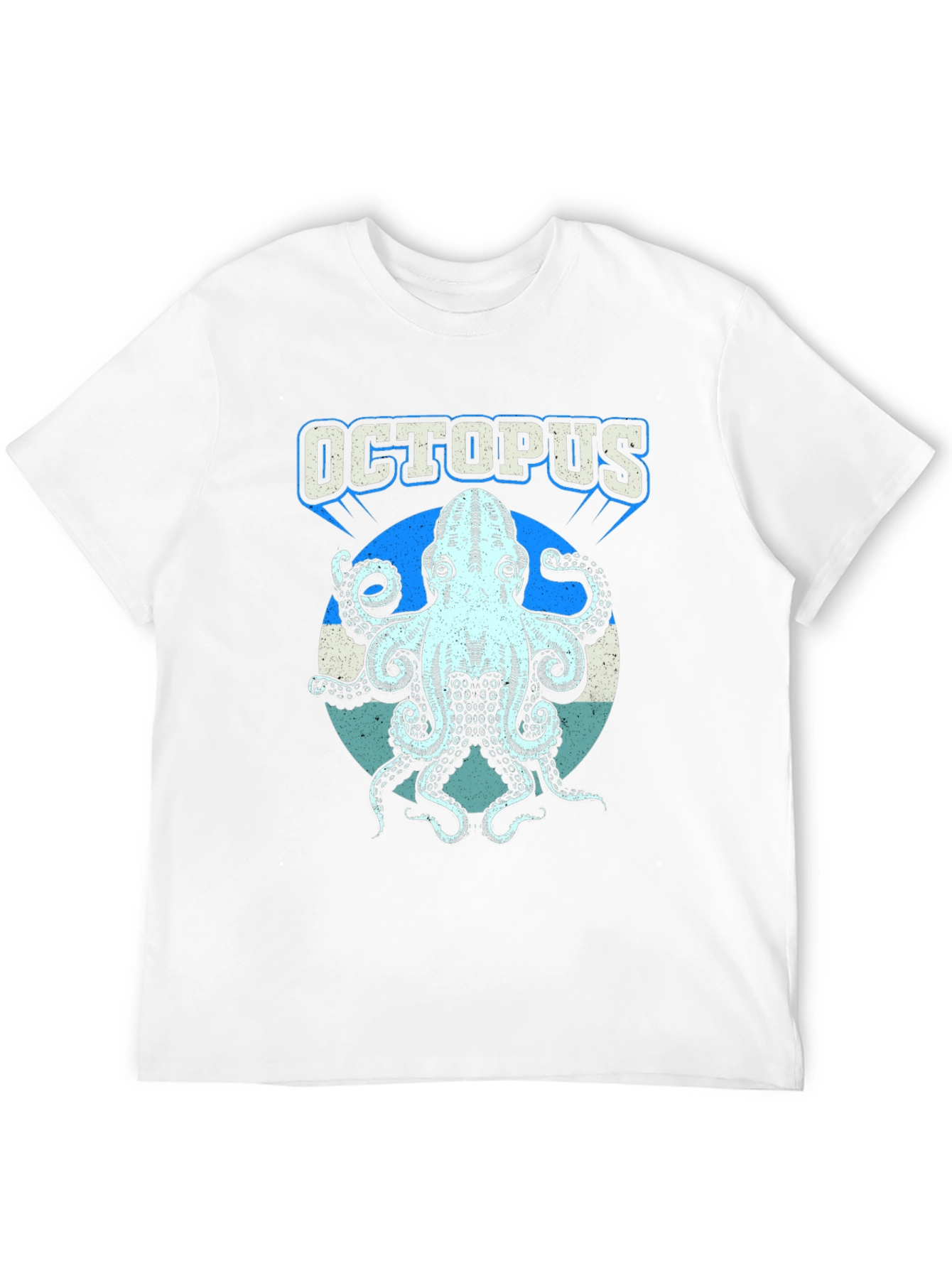 Octopus Graphic T-Shirt - Cool Ocean Creature Tee