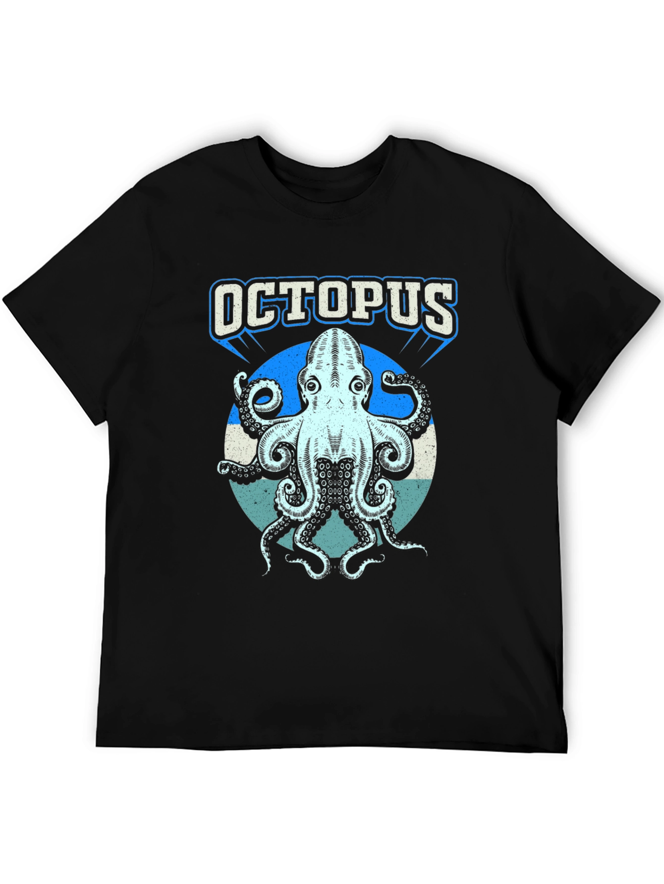 Octopus Graphic T-Shirt - Cool Ocean Creature Tee