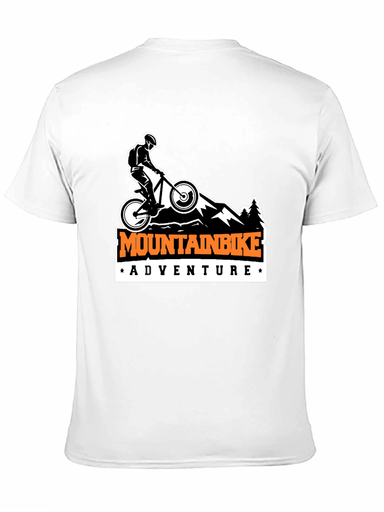Mountain Bike Adventure T-Shirt - Black