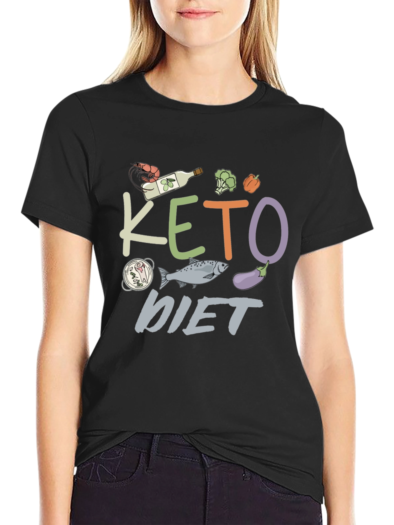 Keto Diet Graphic T-Shirt