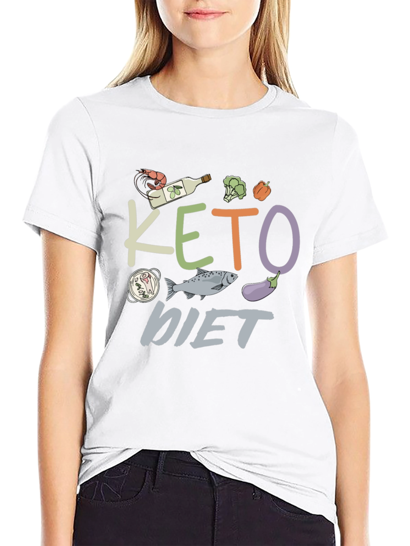 Keto Diet Graphic T-Shirt