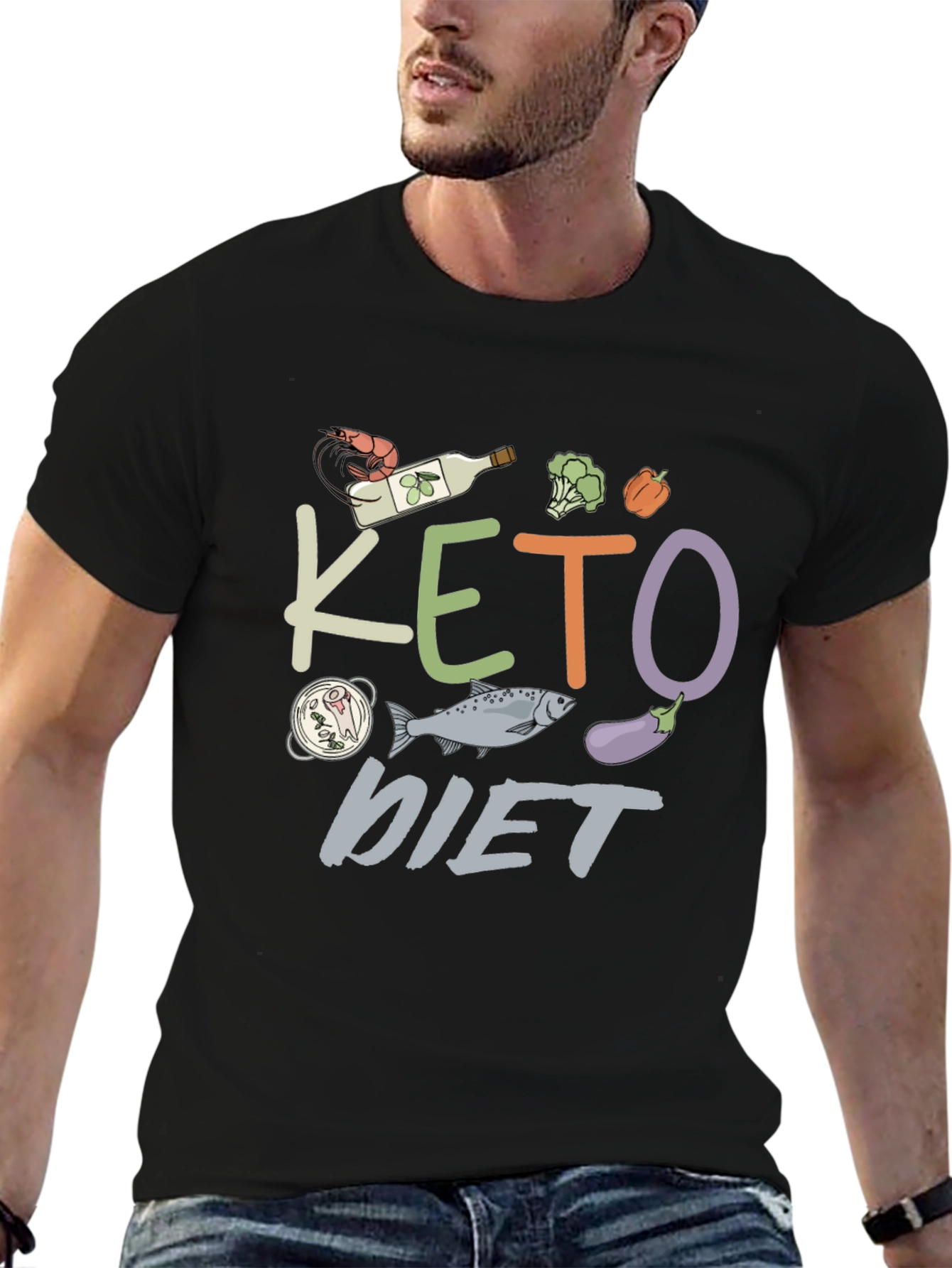 Keto Diet Graphic T-Shirt