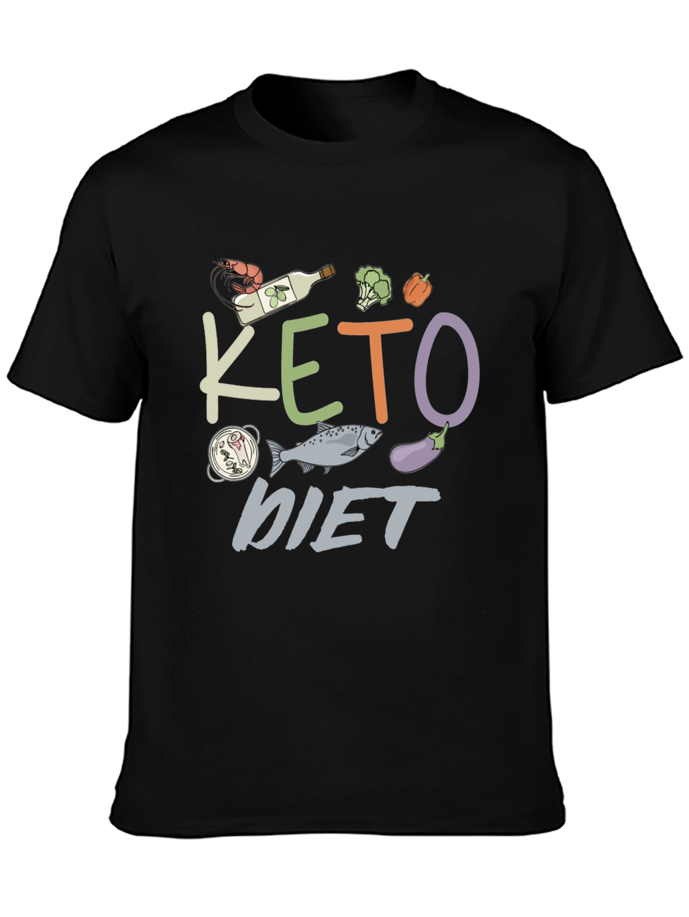 Keto Diet Graphic T-Shirt