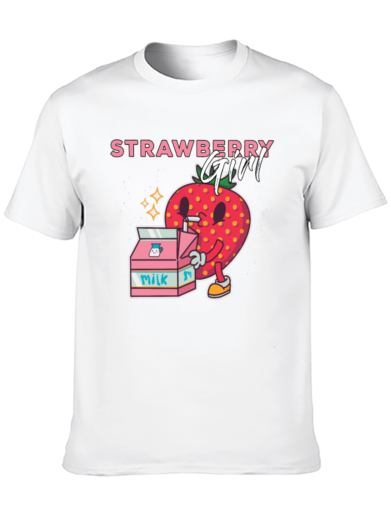 Strawberry Girl Graphic T-Shirt