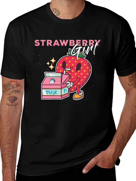 Strawberry Girl Graphic T-Shirt