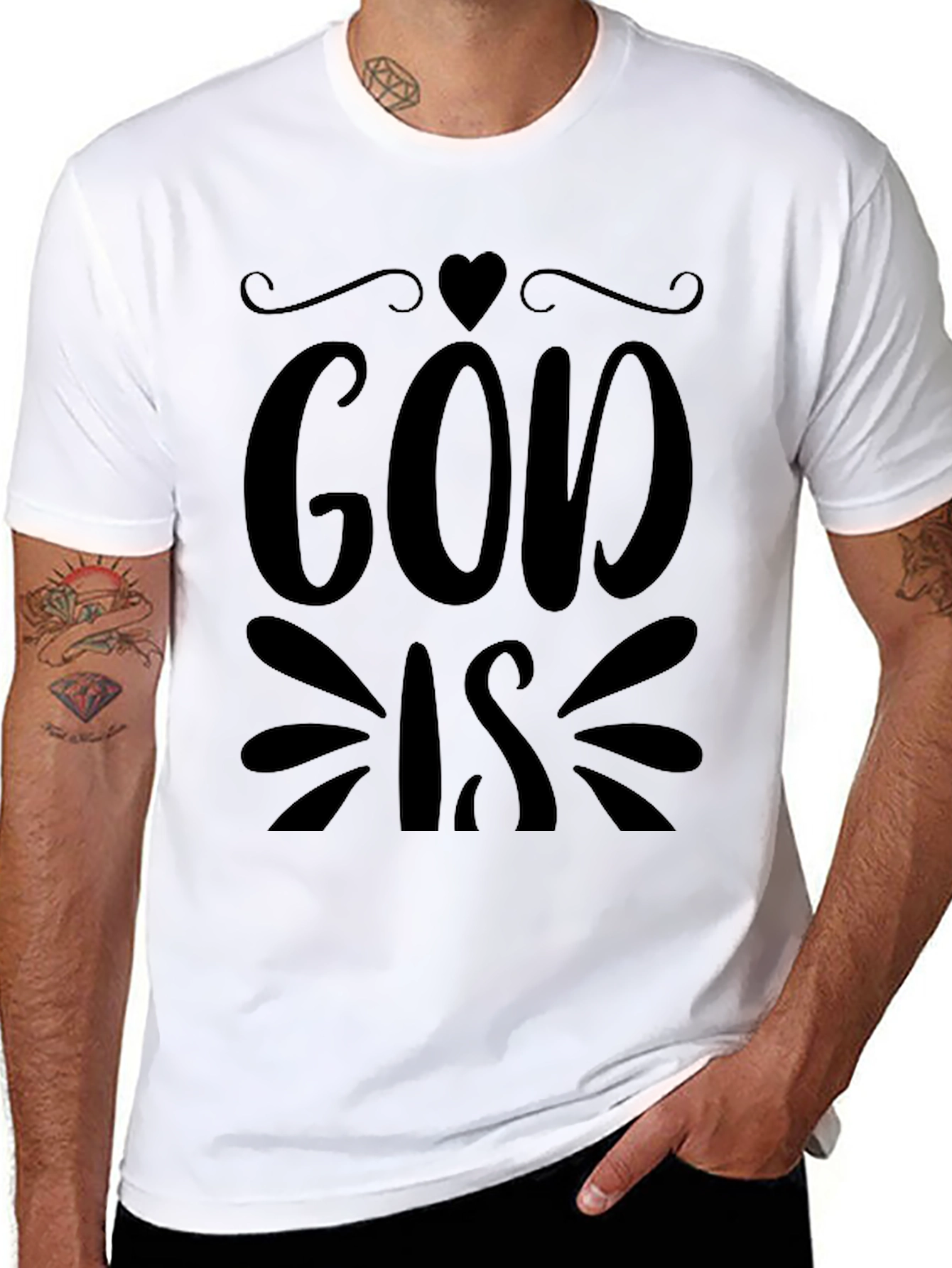 God Is T-Shirt - Religious Christian Tee
