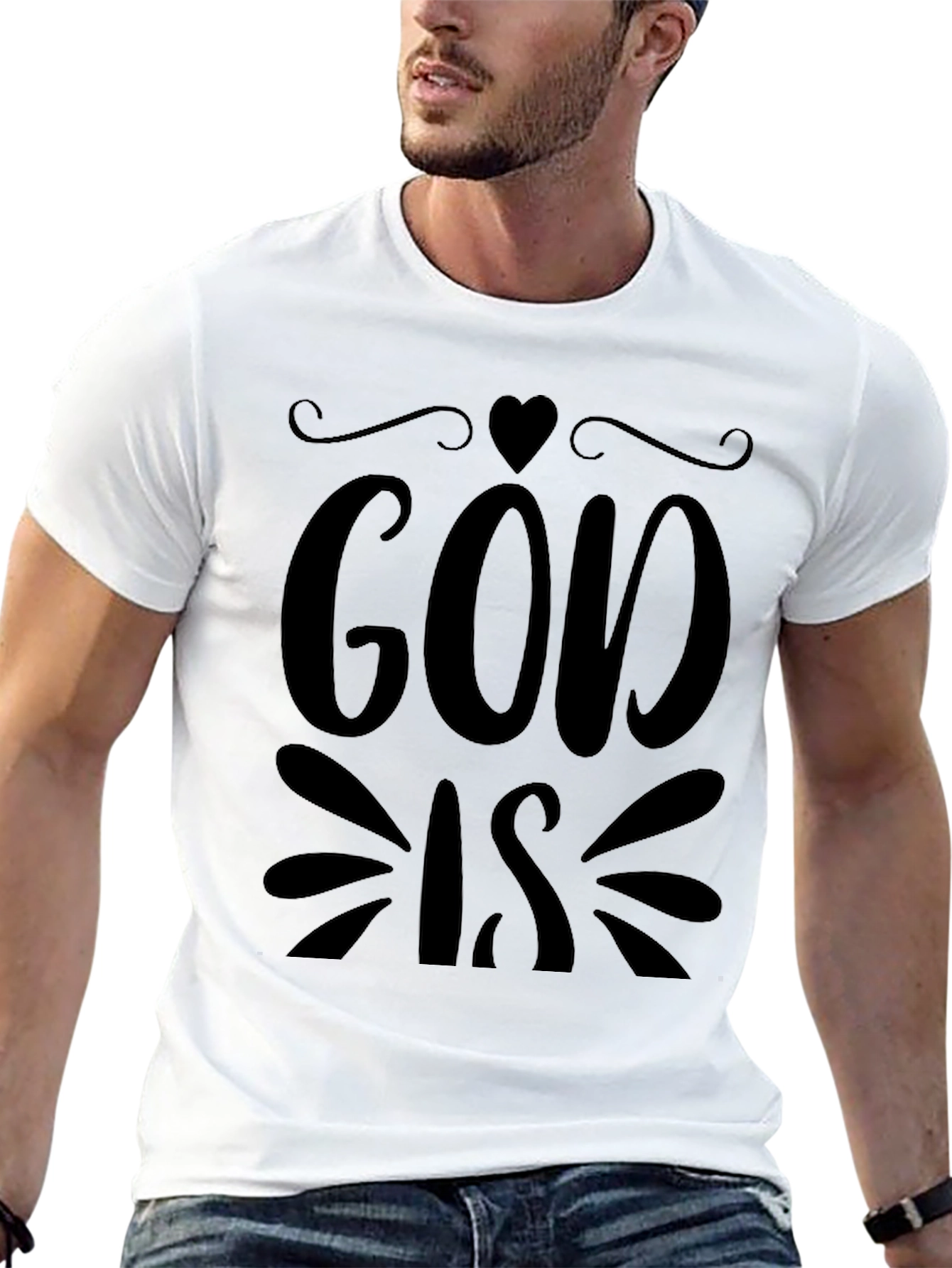 God Is T-Shirt - Religious Christian Tee