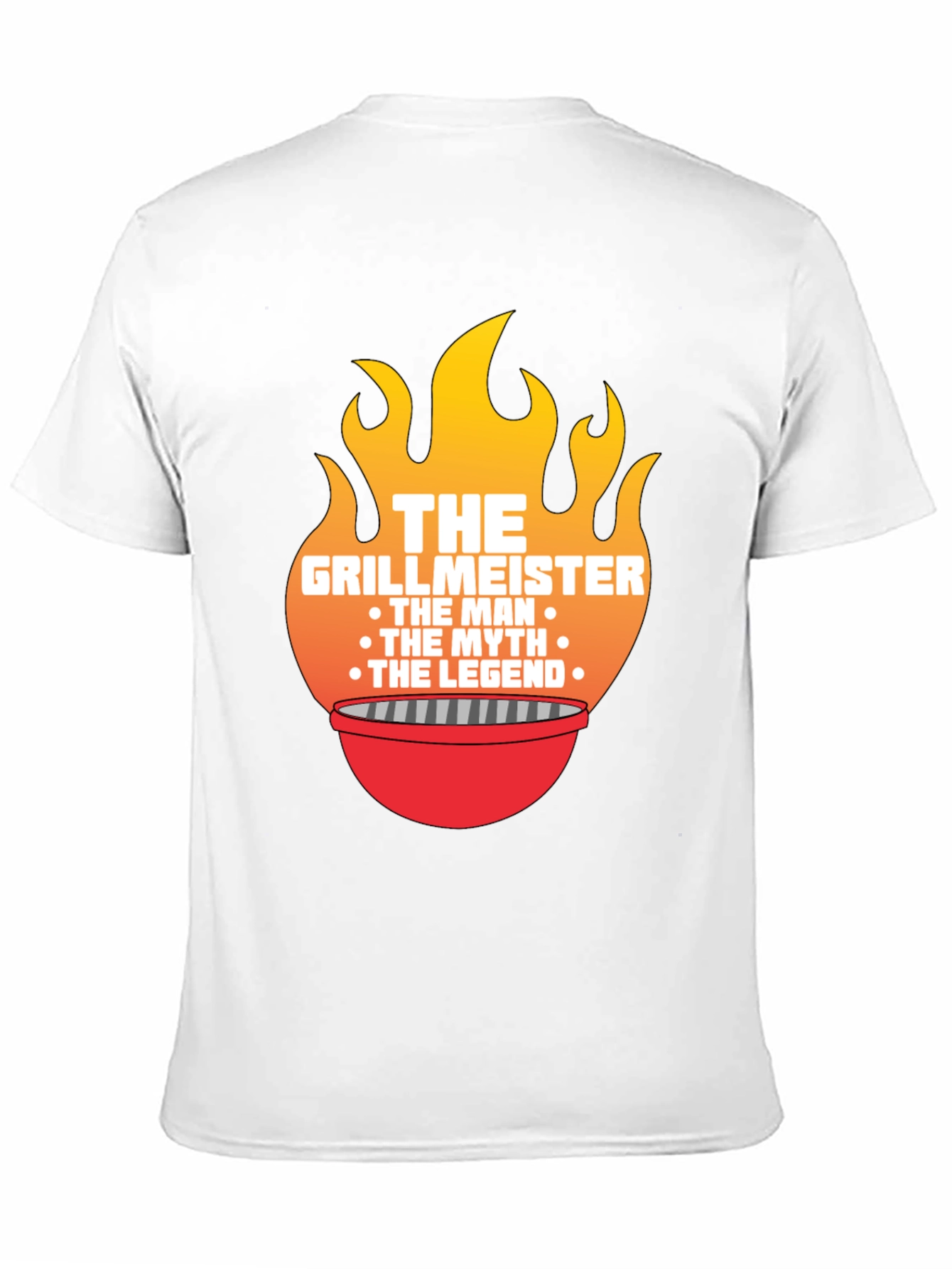 Grillmeister T-Shirt - The Man The Myth The Legend