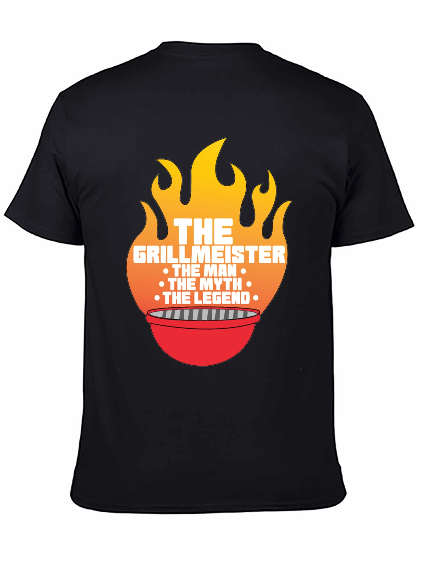 Grillmeister T-Shirt - The Man The Myth The Legend