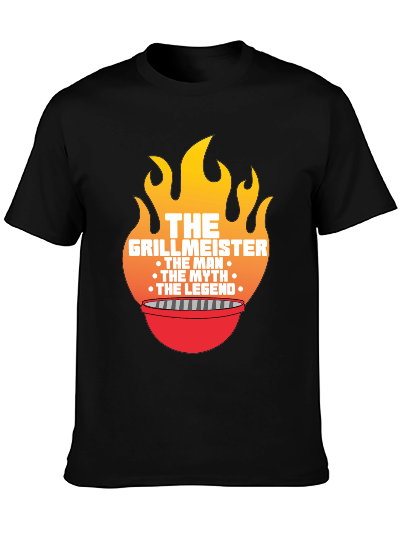 Grillmeister T-Shirt - The Man The Myth The Legend