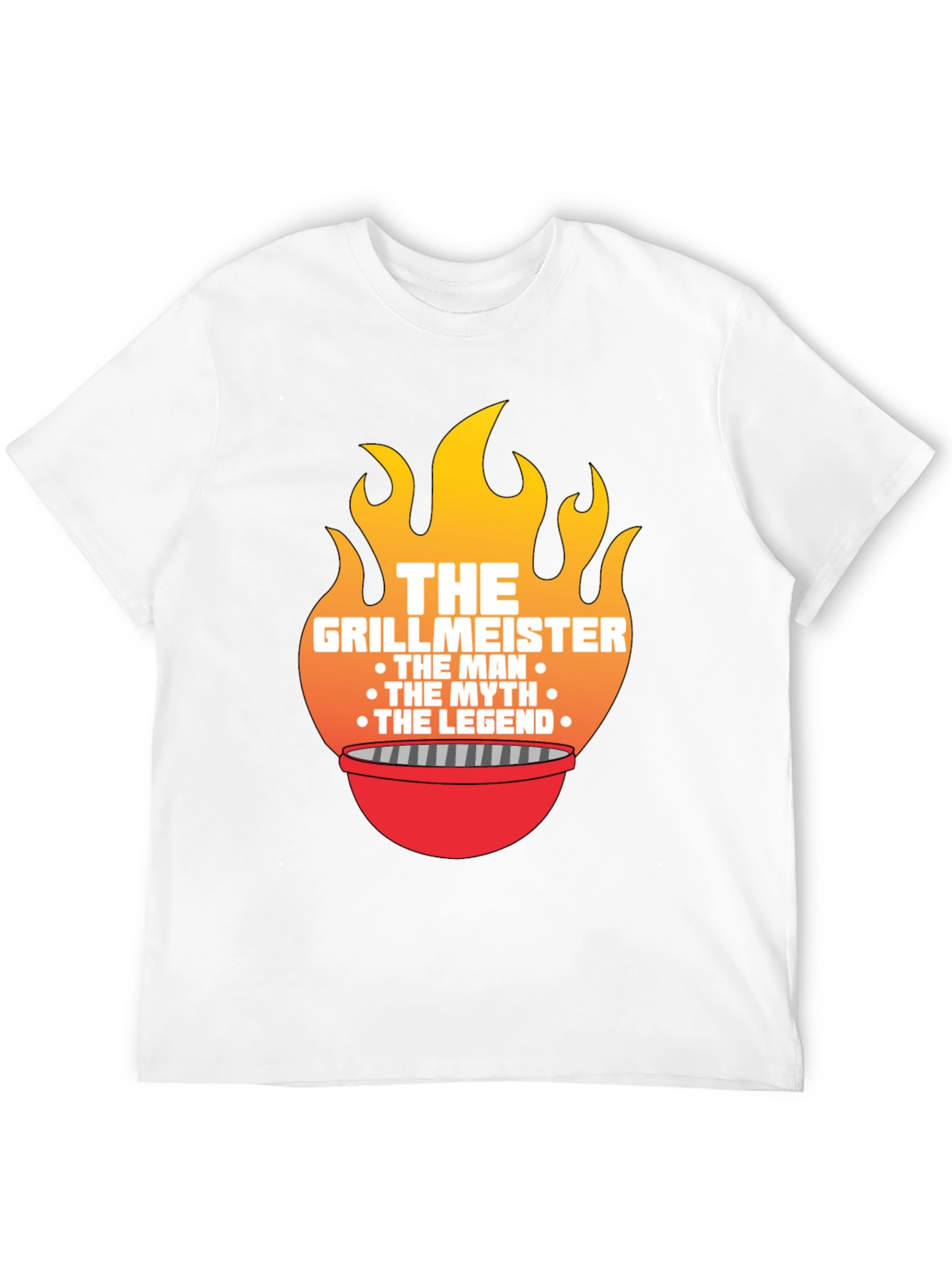 Grillmeister T-Shirt - The Man The Myth The Legend