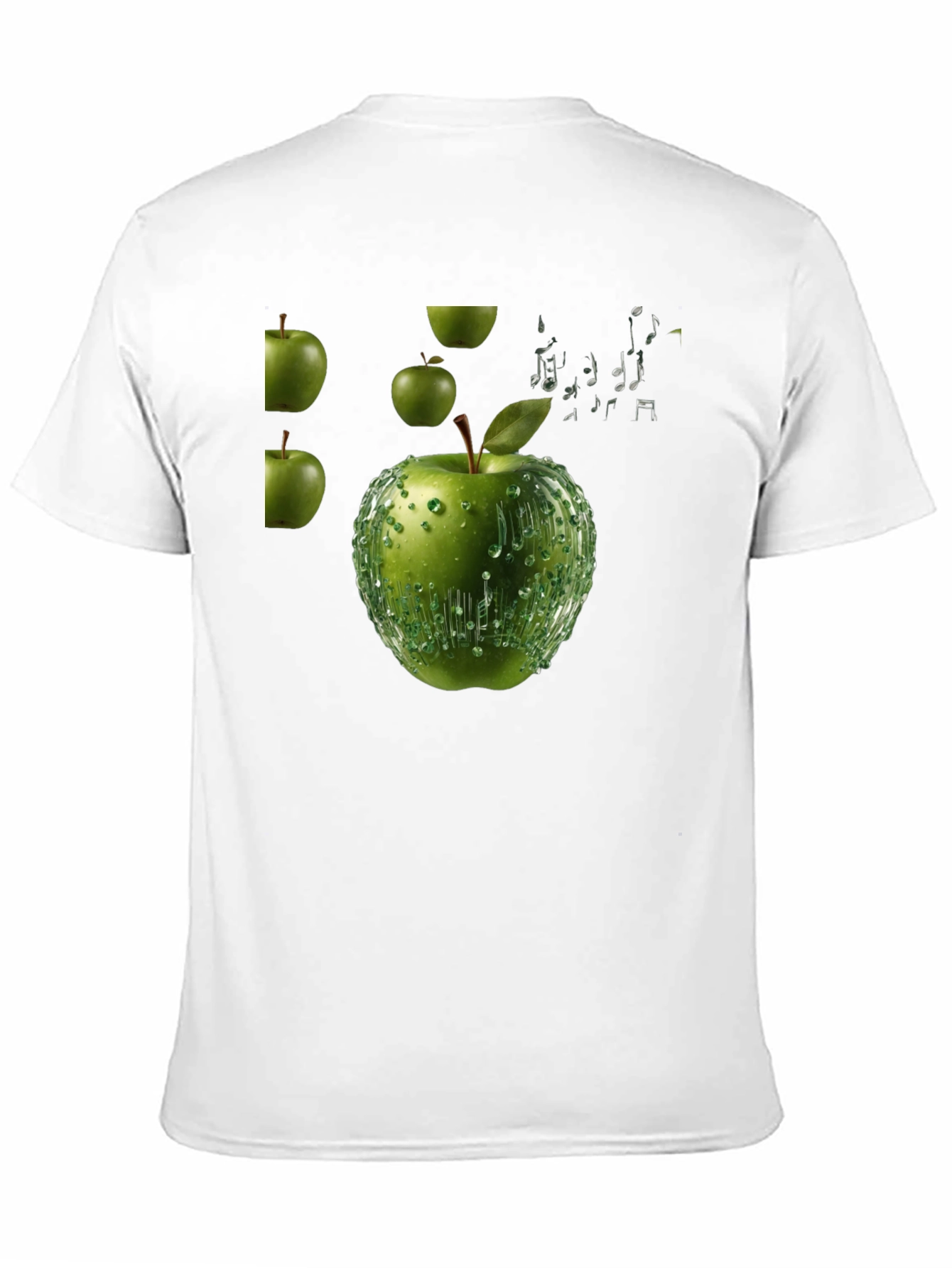 Apple Music T-Shirt - Black Cotton Tee