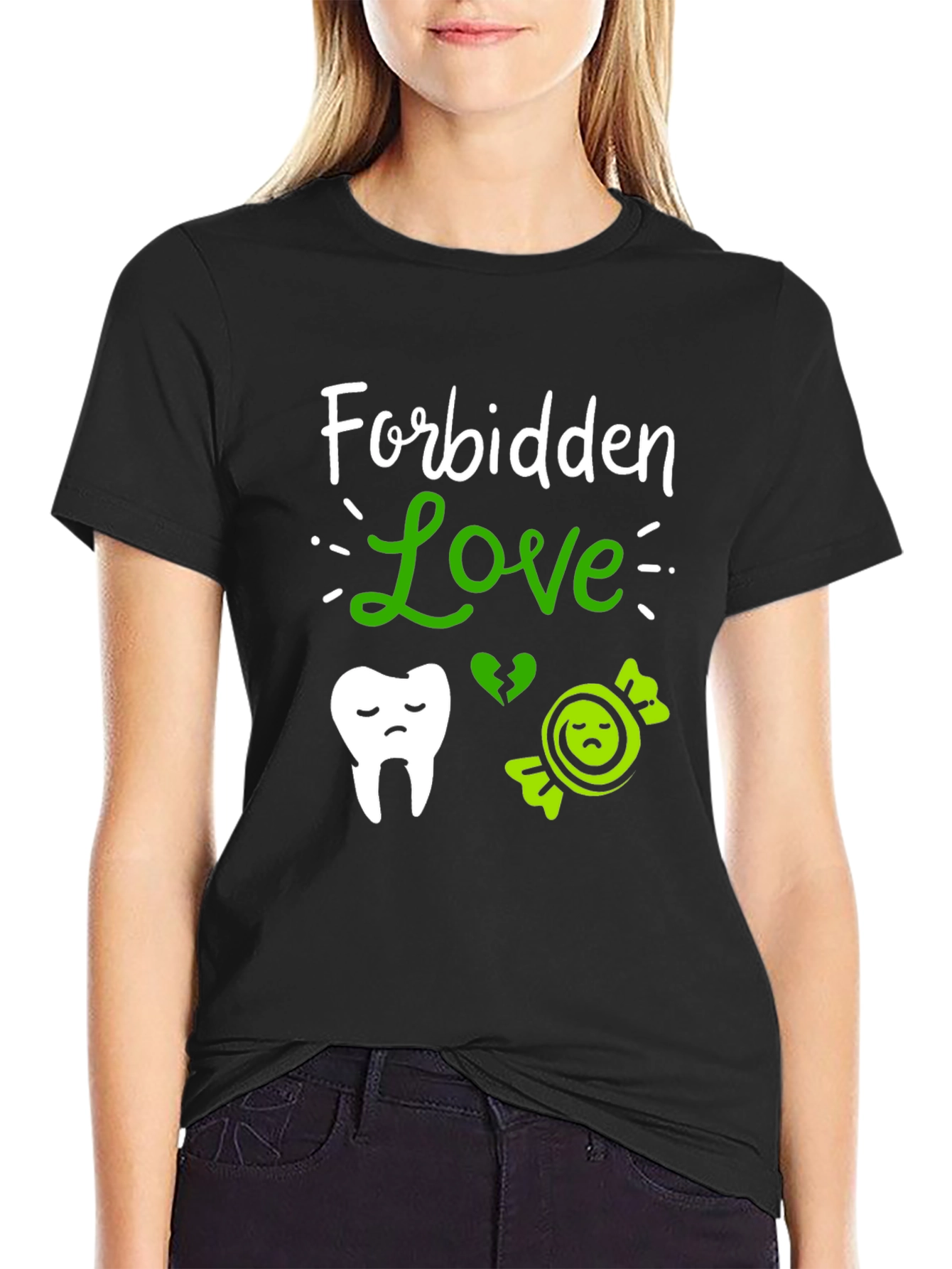 Forbidden Love T-Shirt Dentist Candy Pun Tee