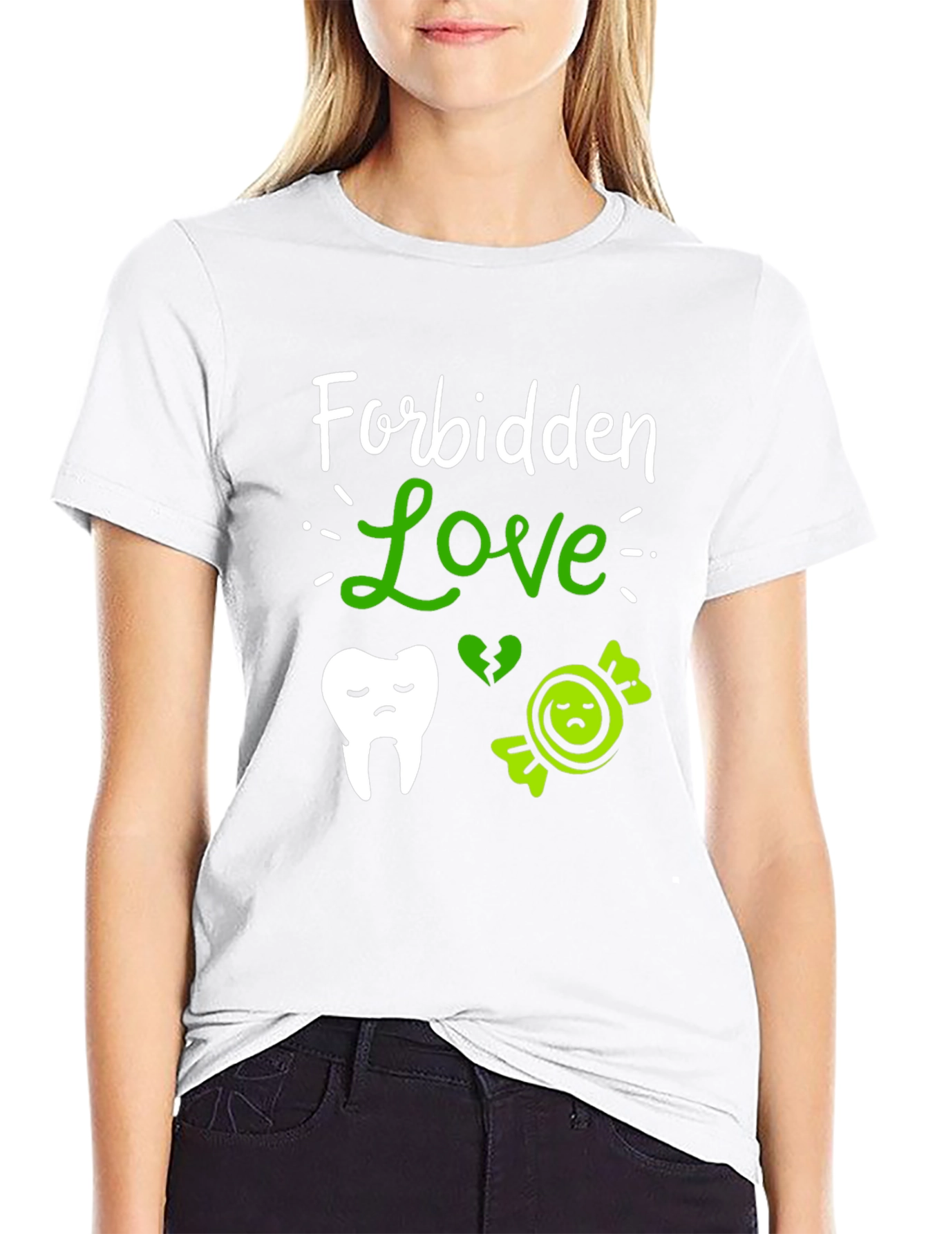 Forbidden Love T-Shirt Dentist Candy Pun Tee