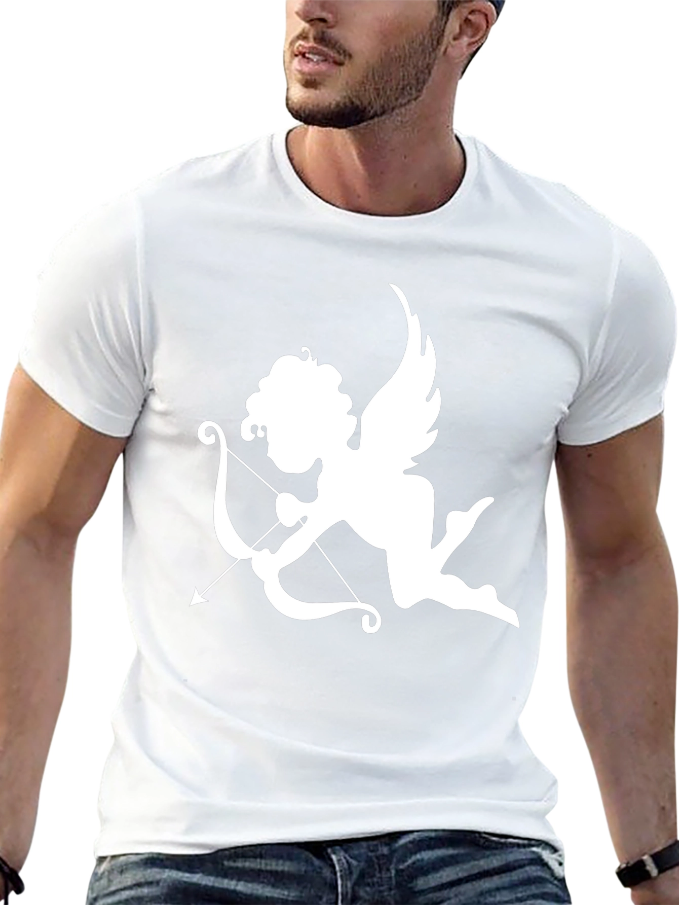 Cupid Graphic Tee - Black