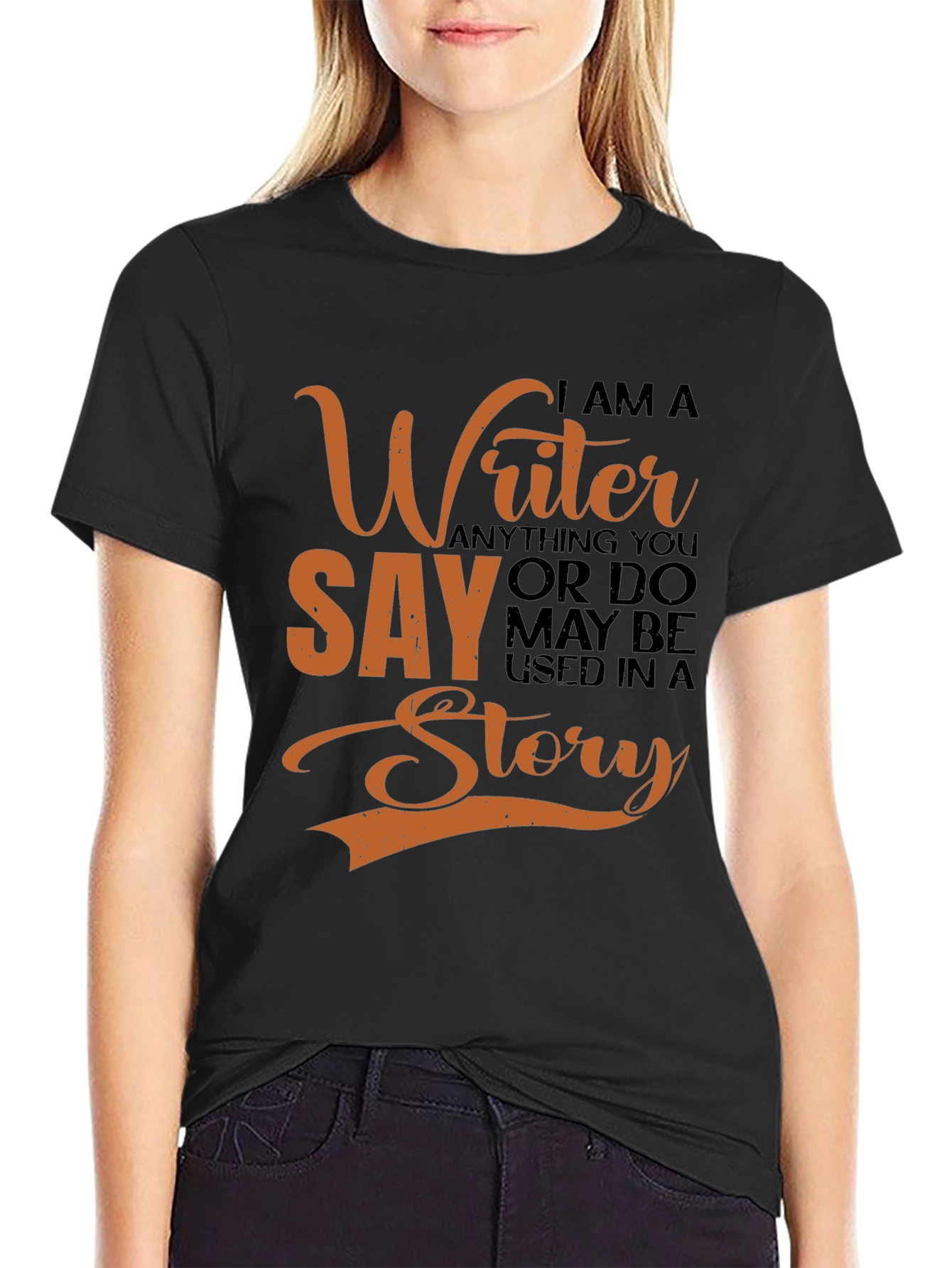 Writer T-Shirt - I Am A Writer