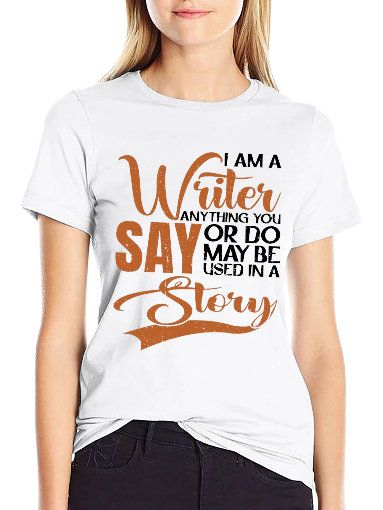 Writer T-Shirt - I Am A Writer