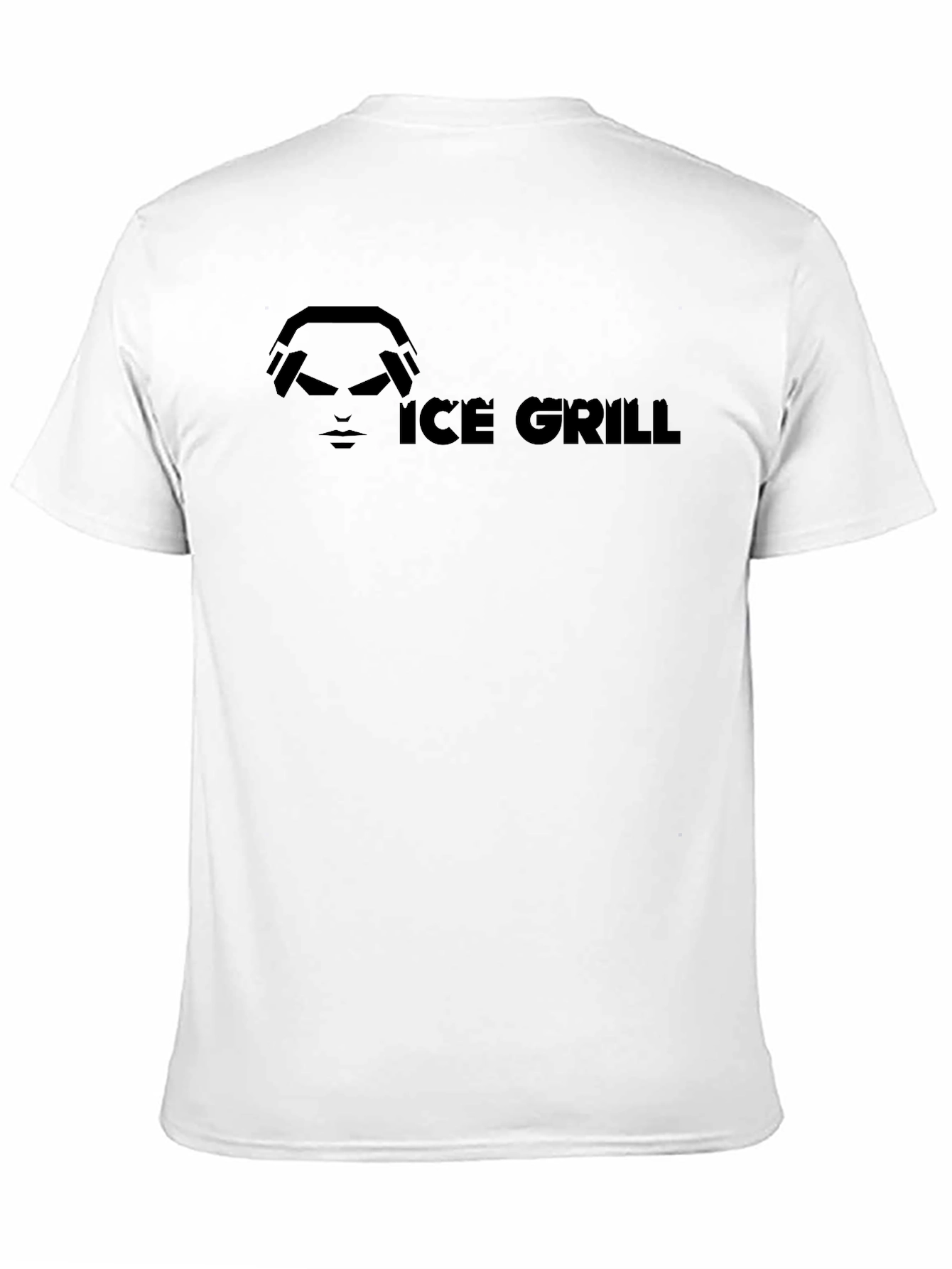 Ice Grill Black Graphic Tee - Premium Cotton