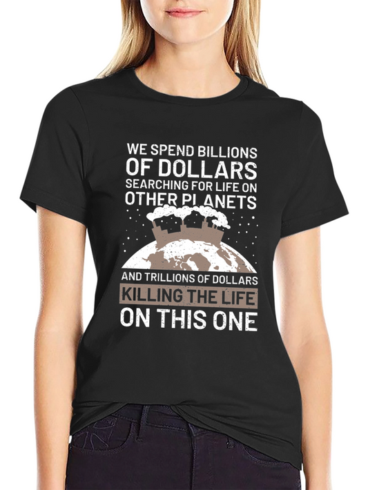 Eco-Awareness T-Shirt - Save Our Planet