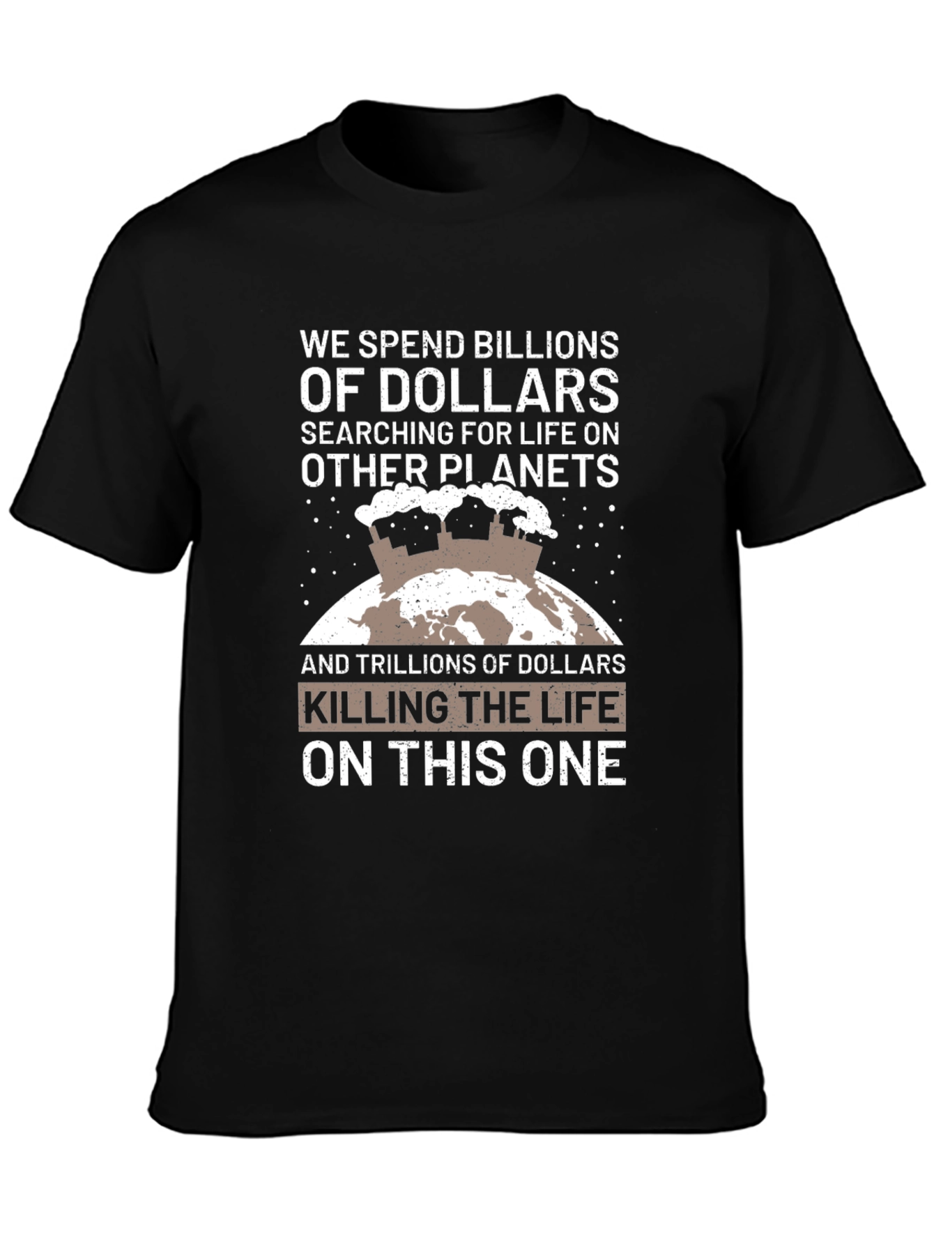 Eco-Awareness T-Shirt - Save Our Planet