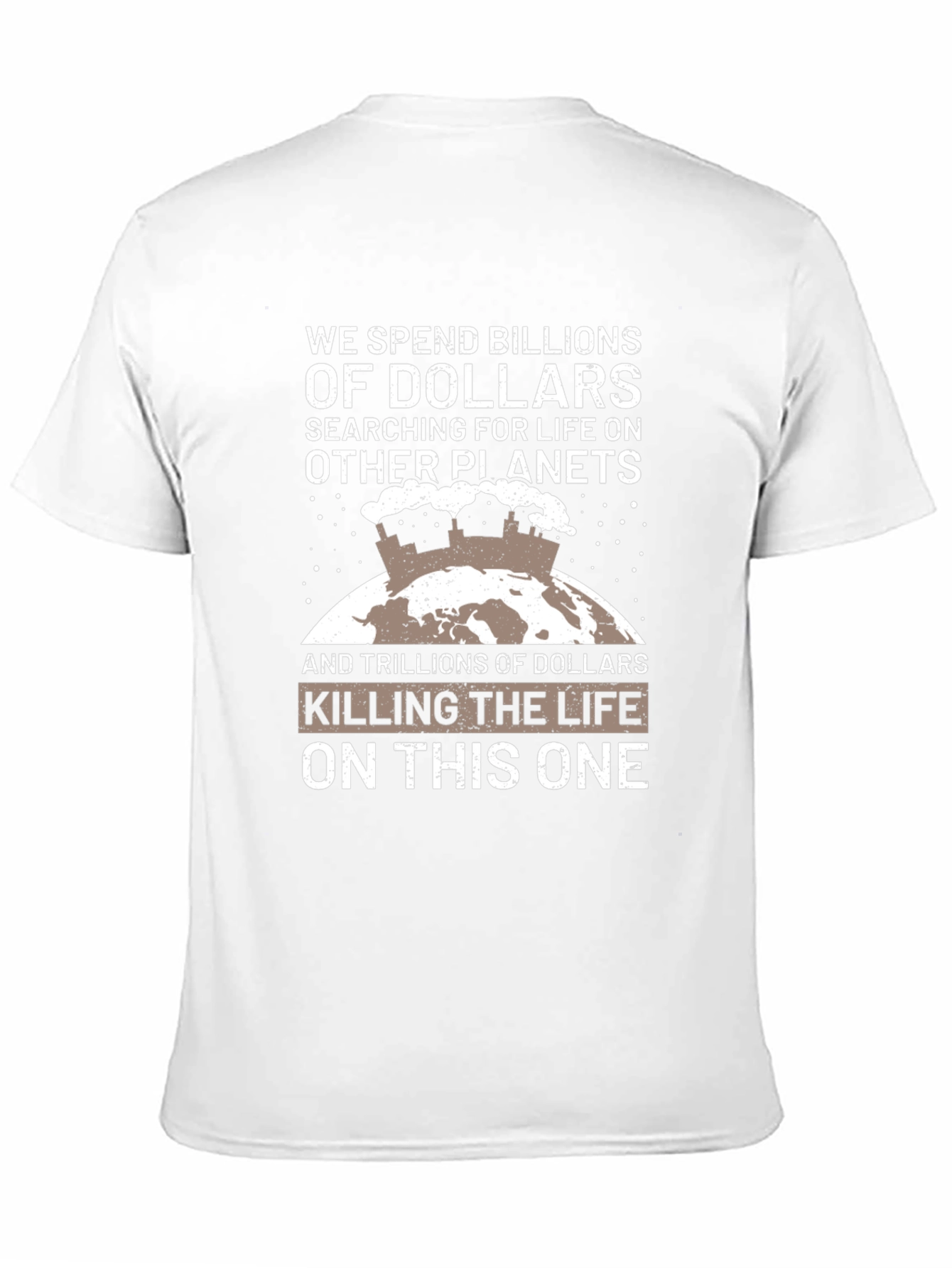 Eco-Awareness T-Shirt - Save Our Planet