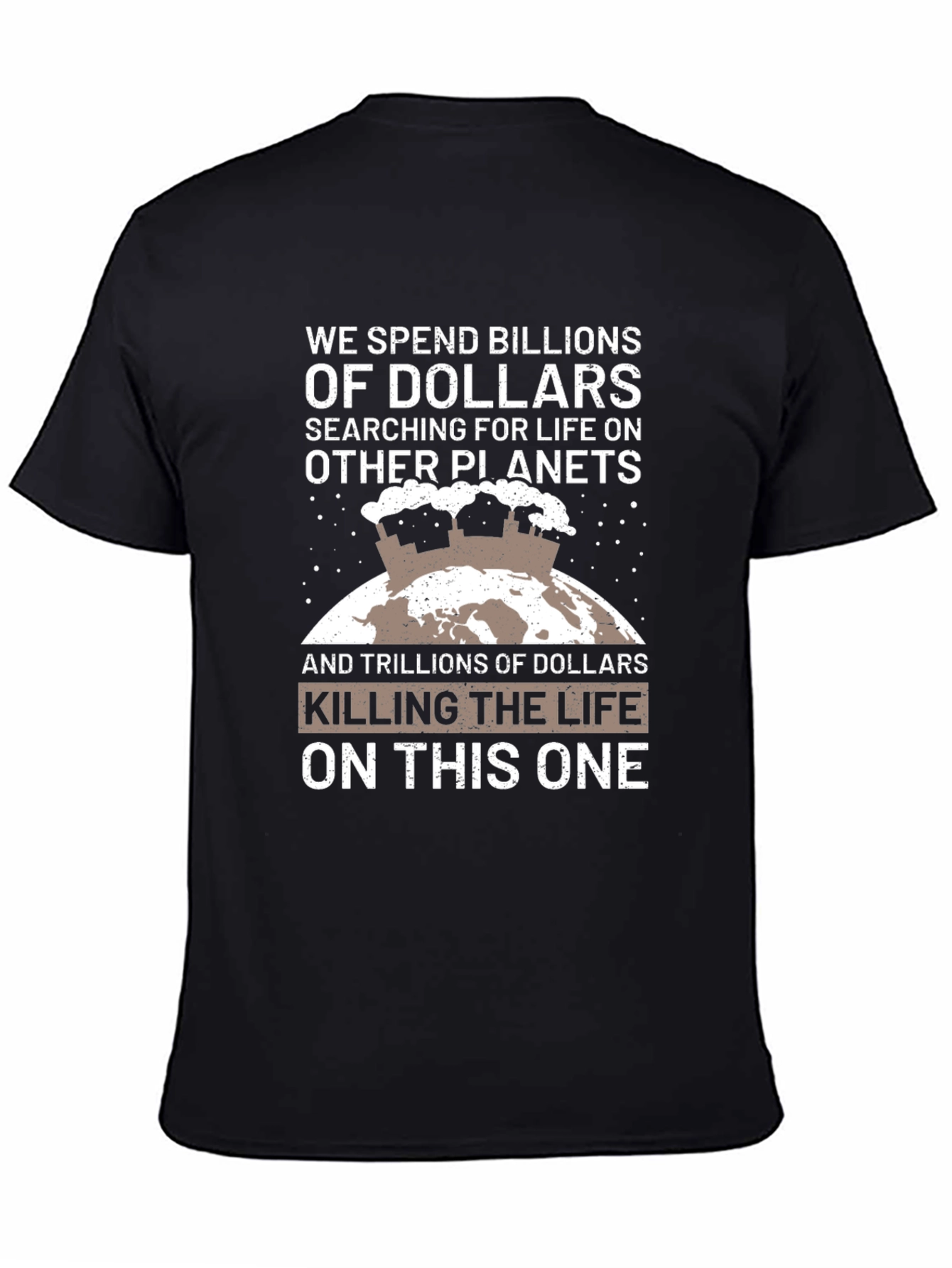 Eco-Awareness T-Shirt - Save Our Planet