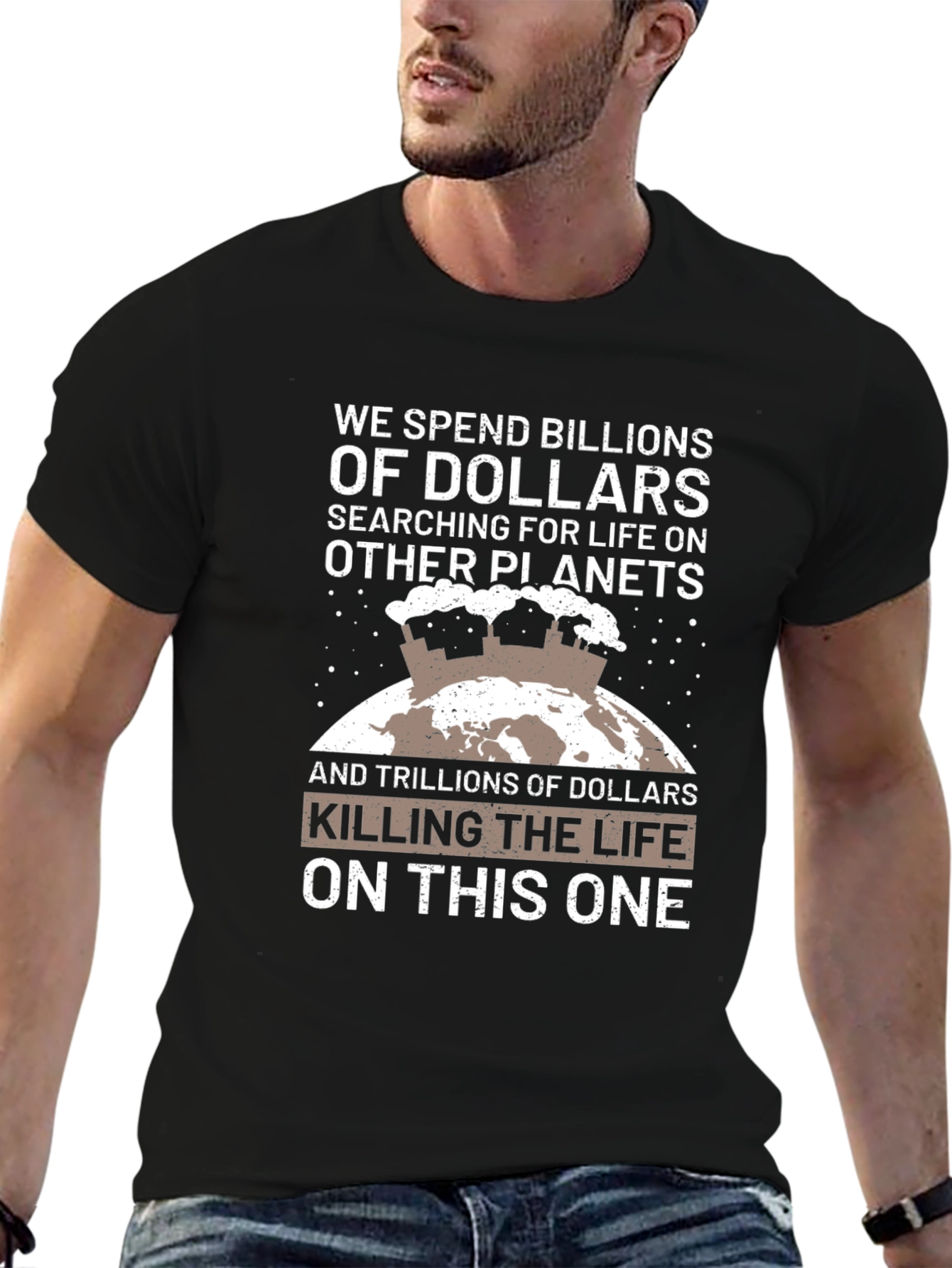 Eco-Awareness T-Shirt - Save Our Planet