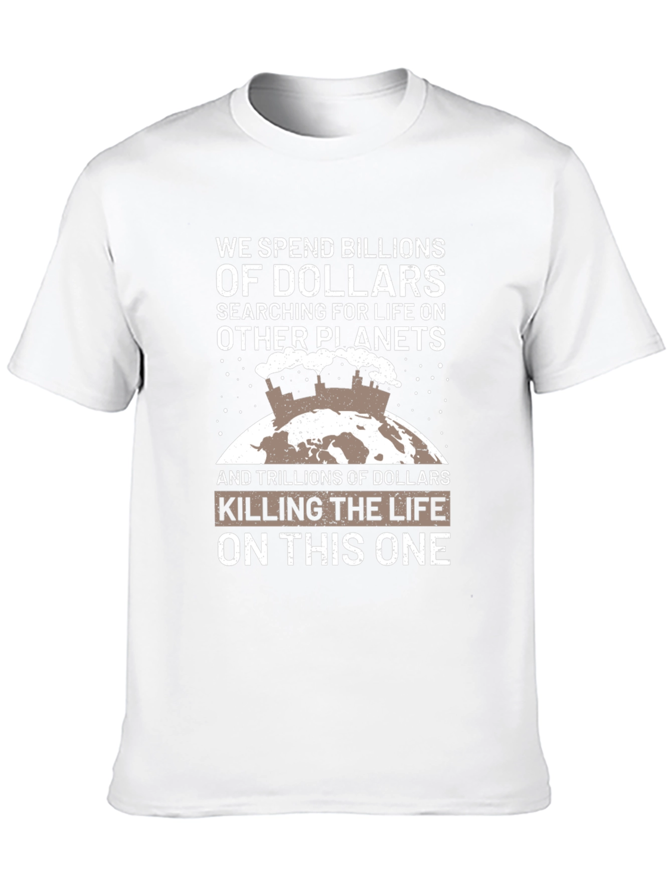 Eco-Awareness T-Shirt - Save Our Planet