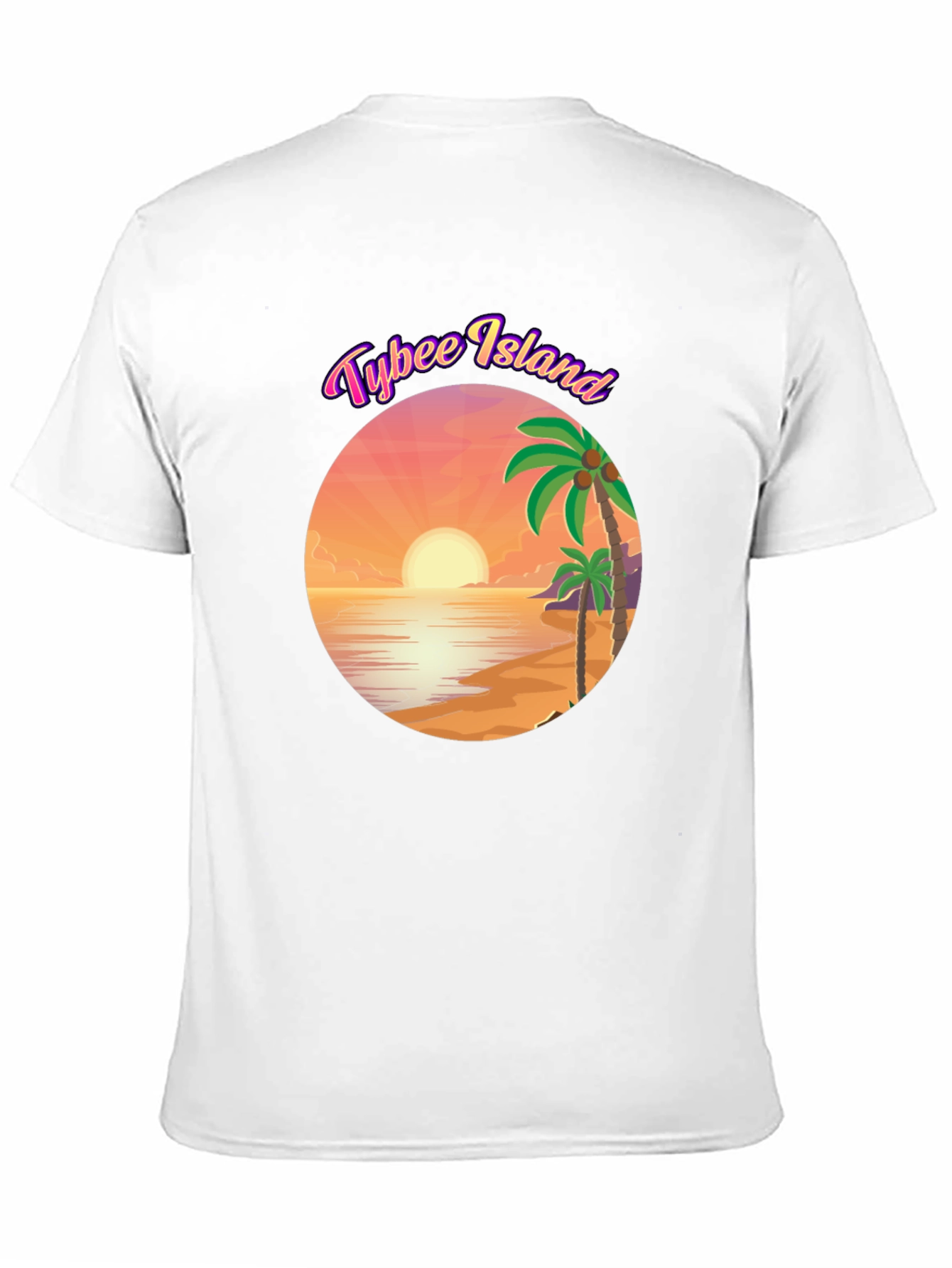 Tybee Island Graphic T-Shirt - Black