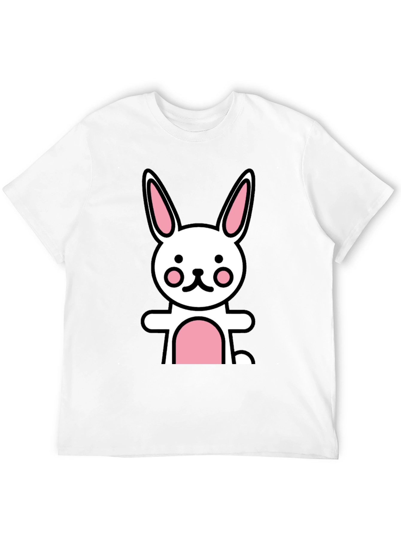 Cartoon Bunny Graphic Tee