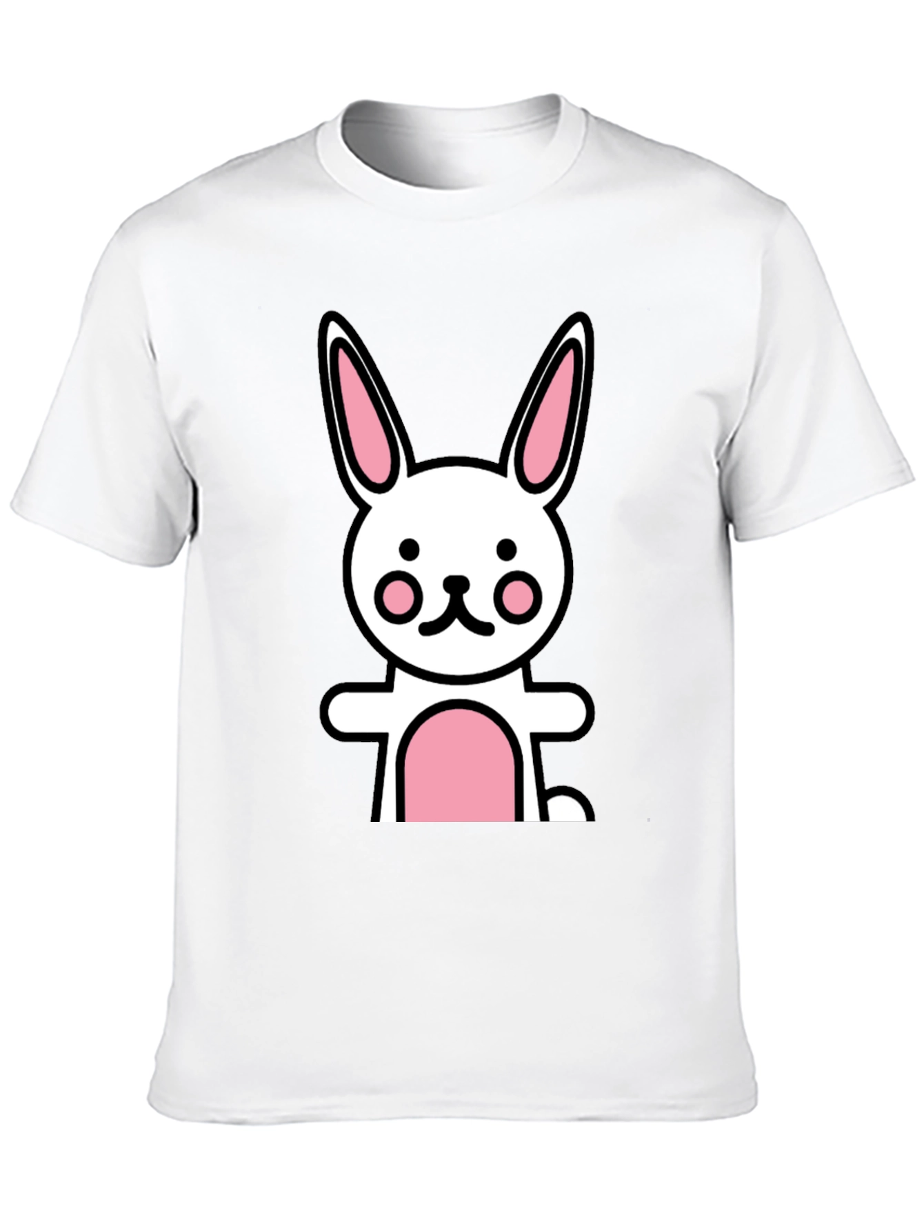 Cartoon Bunny Graphic Tee