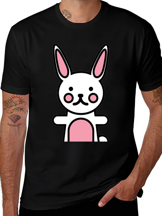 Cartoon Bunny Graphic Tee