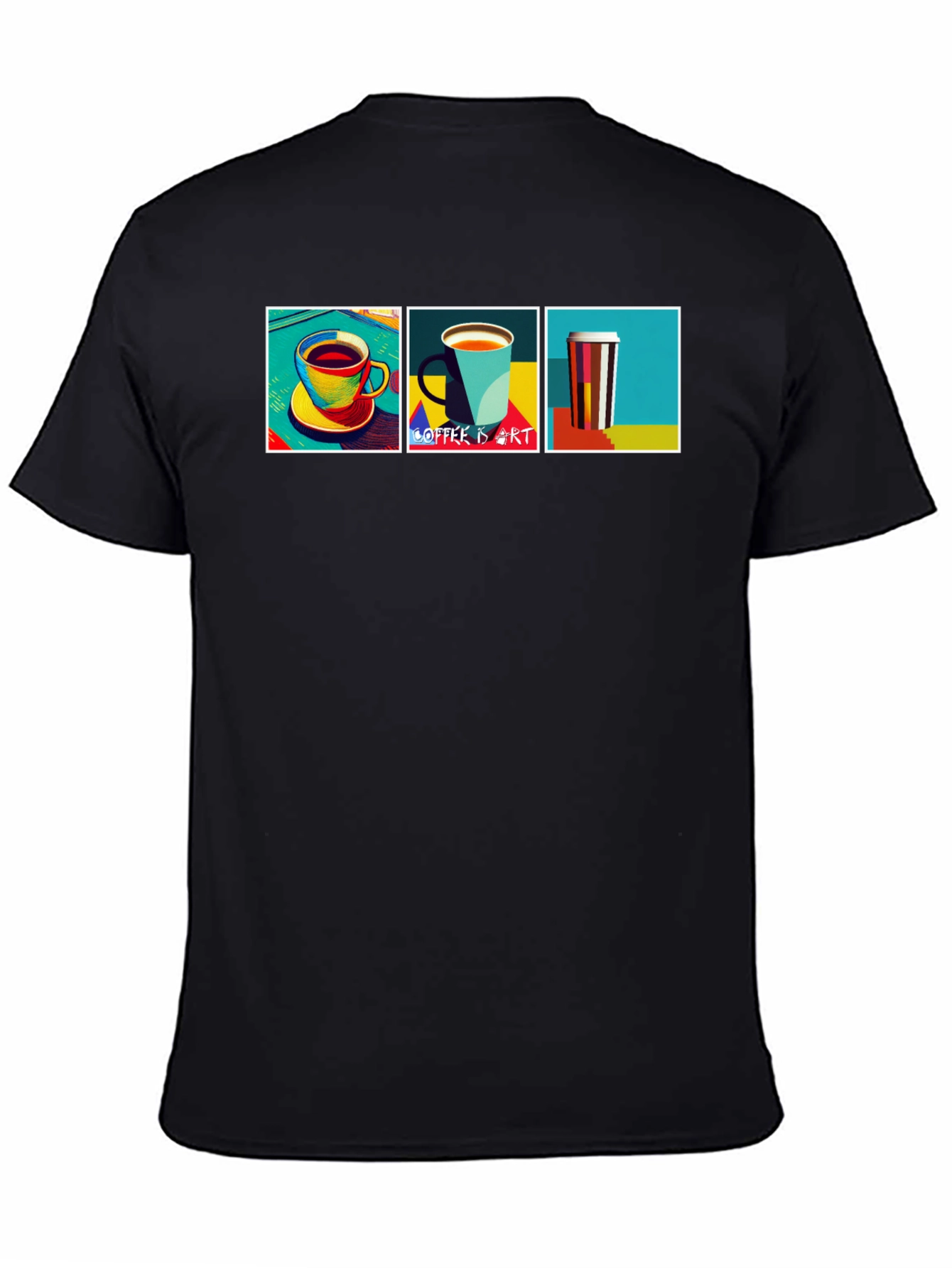 Coffee Art T-Shirt - Stylish Graphic Tee