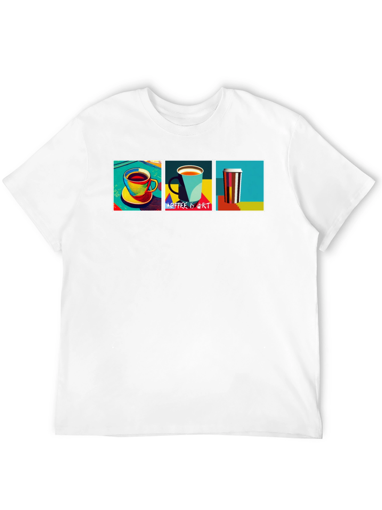 Coffee Art T-Shirt - Stylish Graphic Tee
