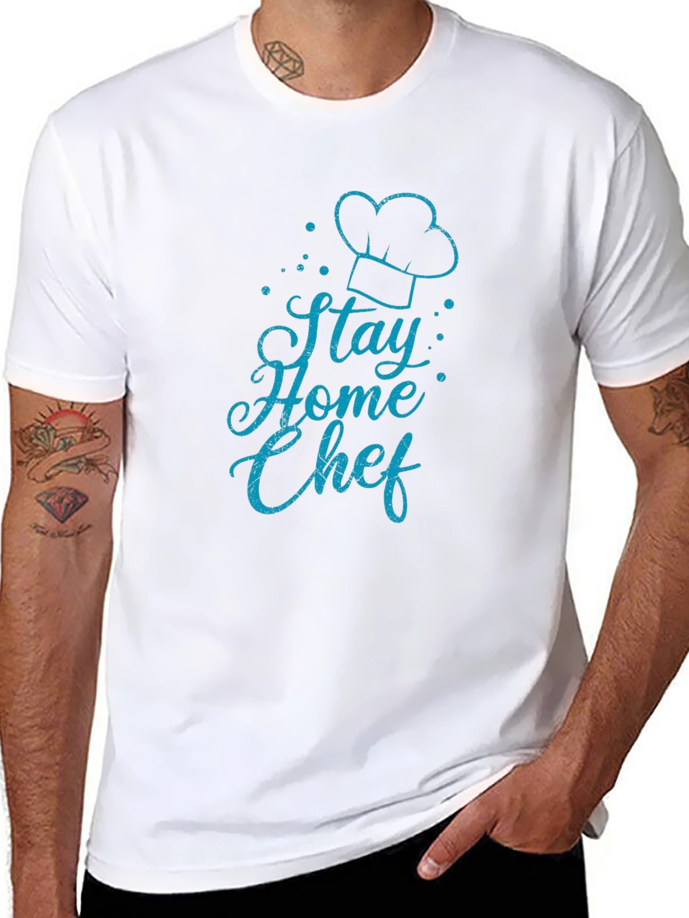 Stay Home Chef Graphic T-Shirt