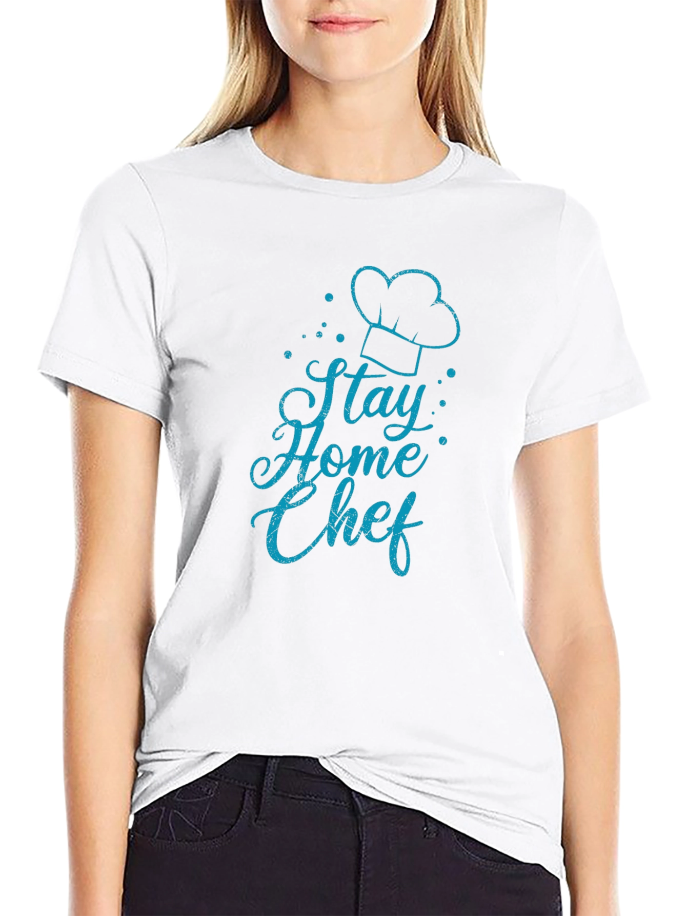 Stay Home Chef Graphic T-Shirt