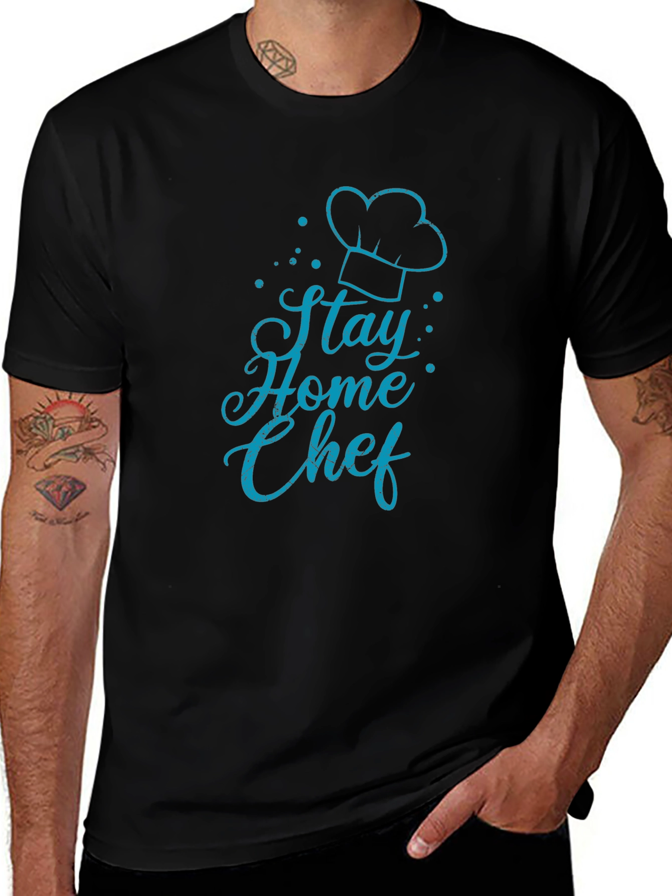 Stay Home Chef Graphic T-Shirt