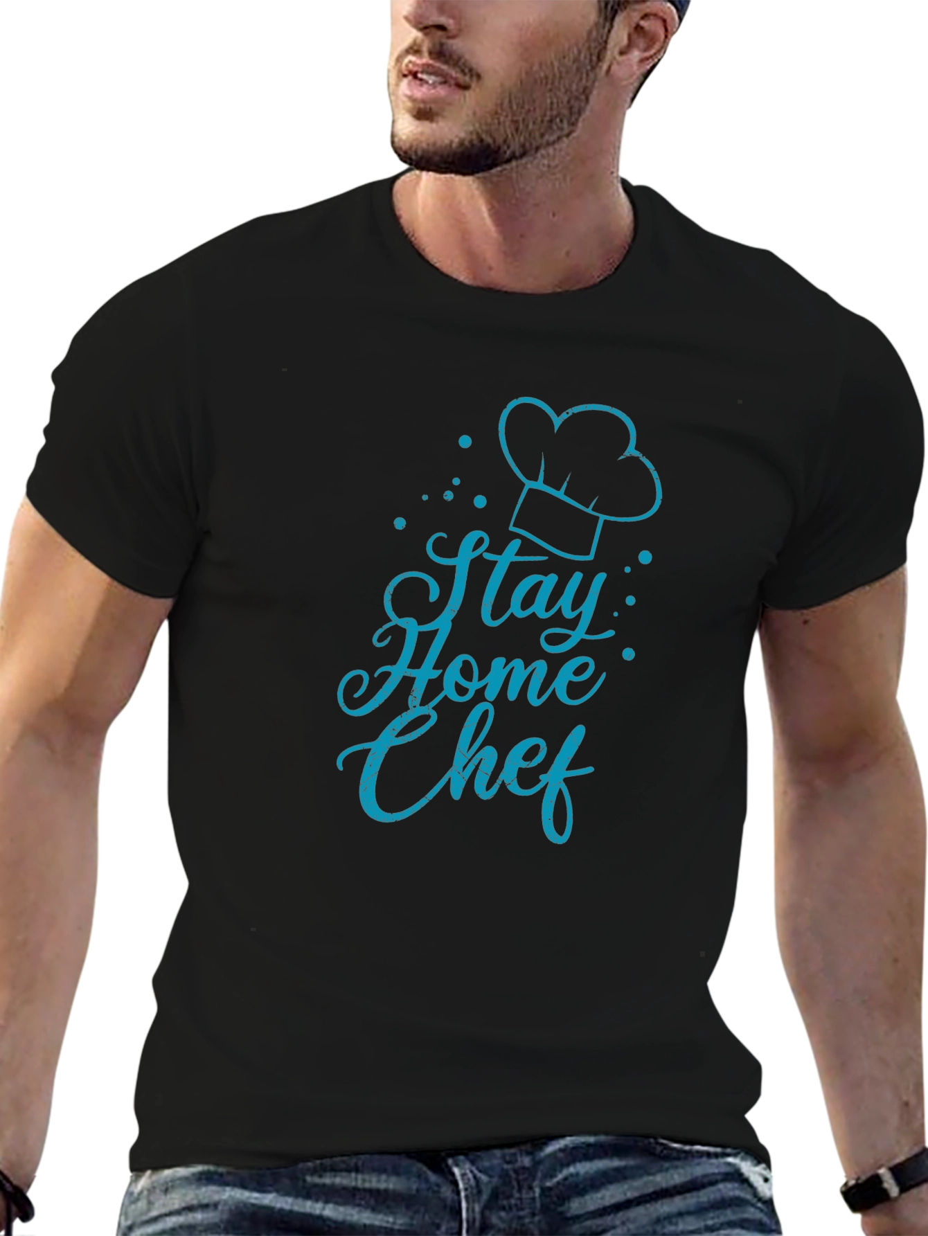 Stay Home Chef Graphic T-Shirt