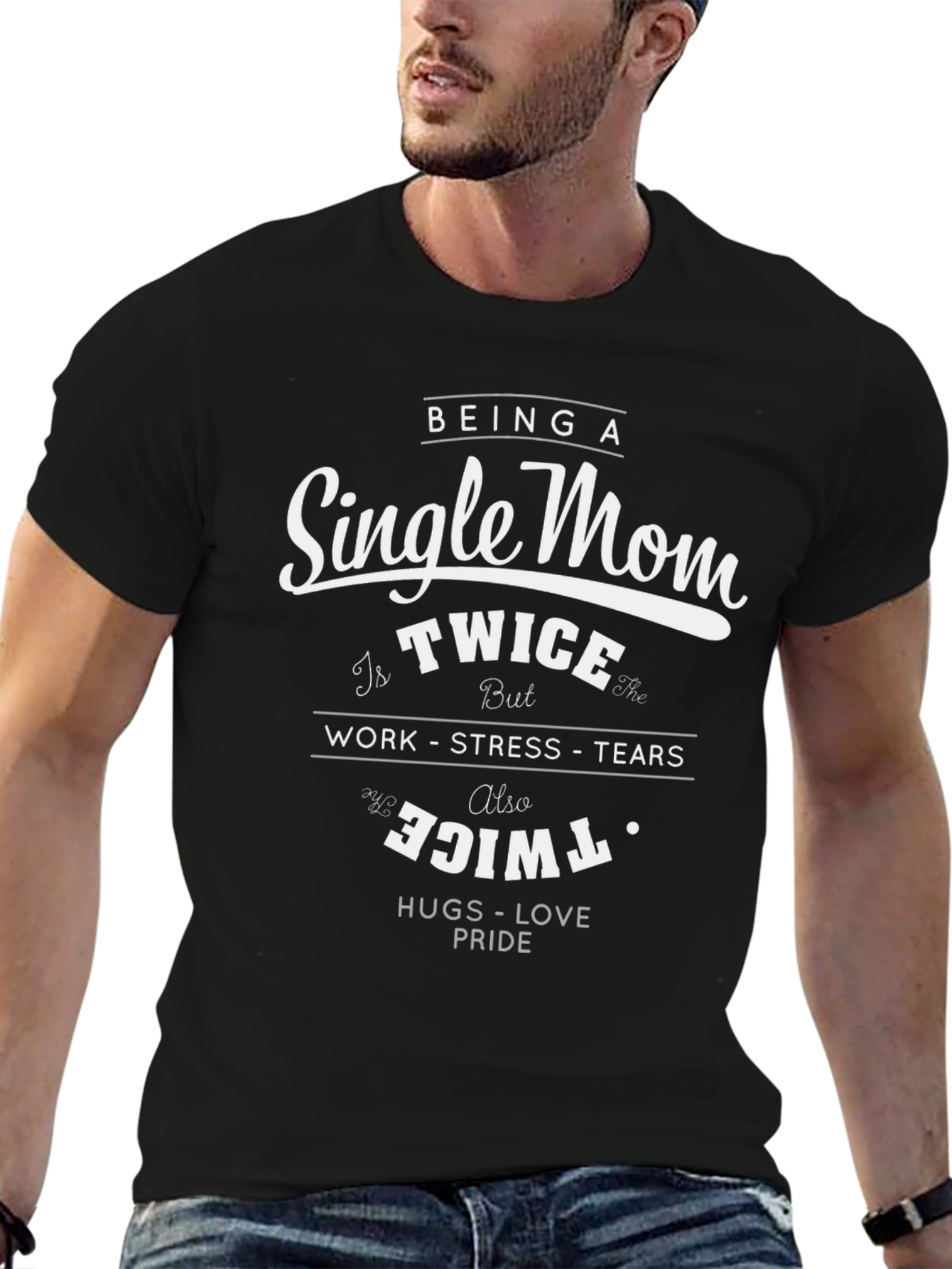 Being A Single Mom Graphic Tee