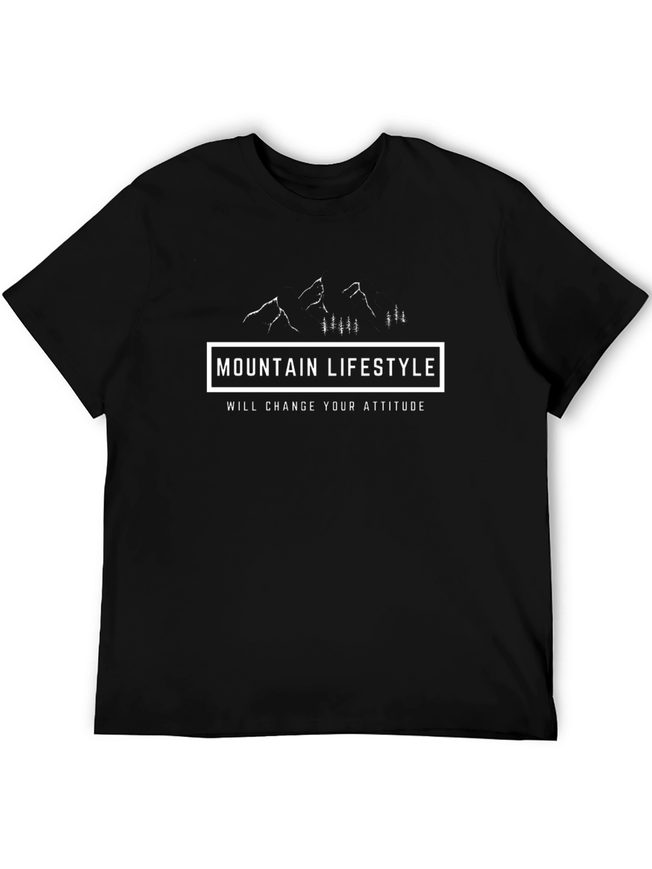 Mountain Lifestyle Graphic Tee - Change Your Attitude