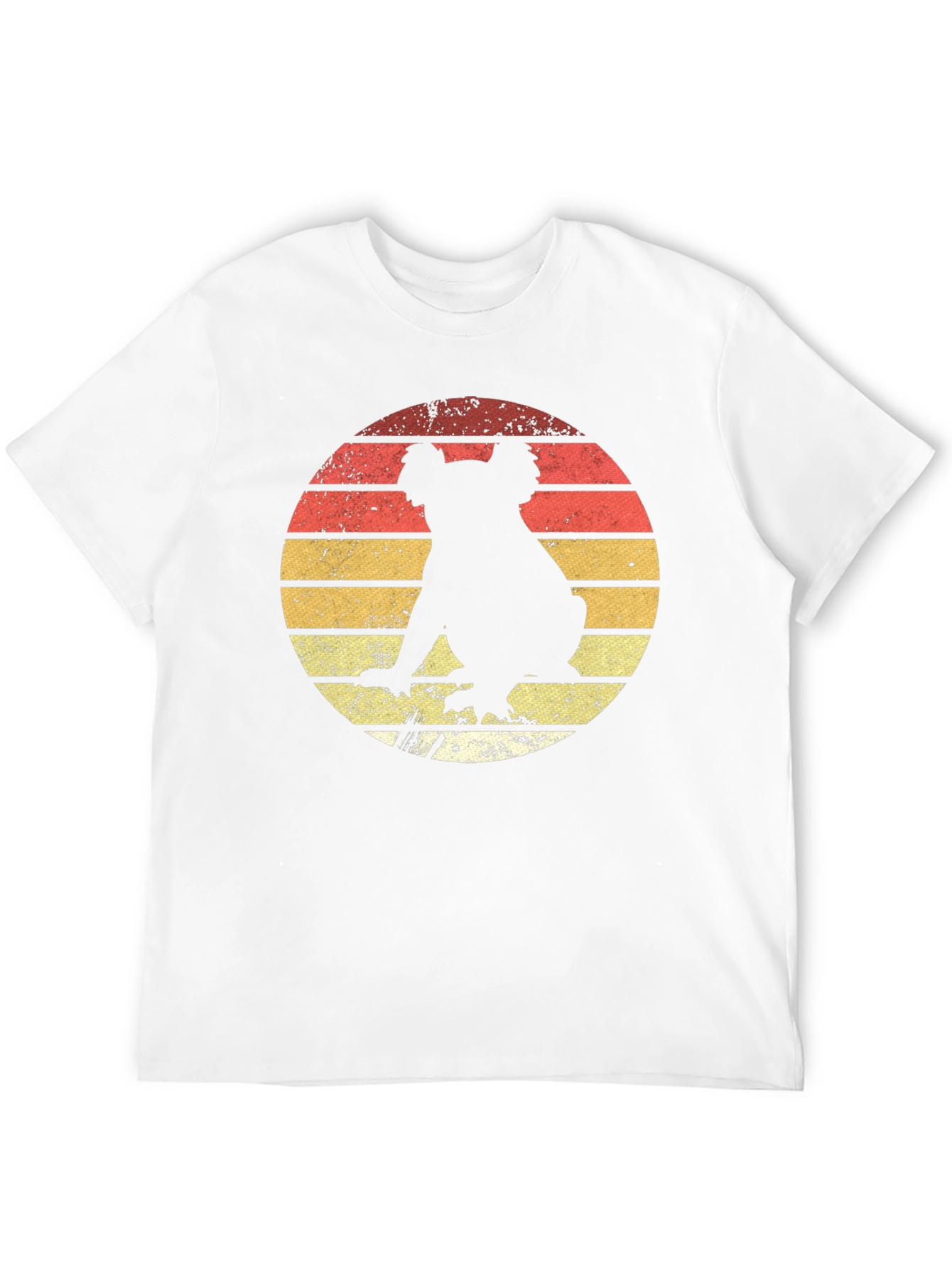 Retro Koala Sunset Graphic Tee - Black