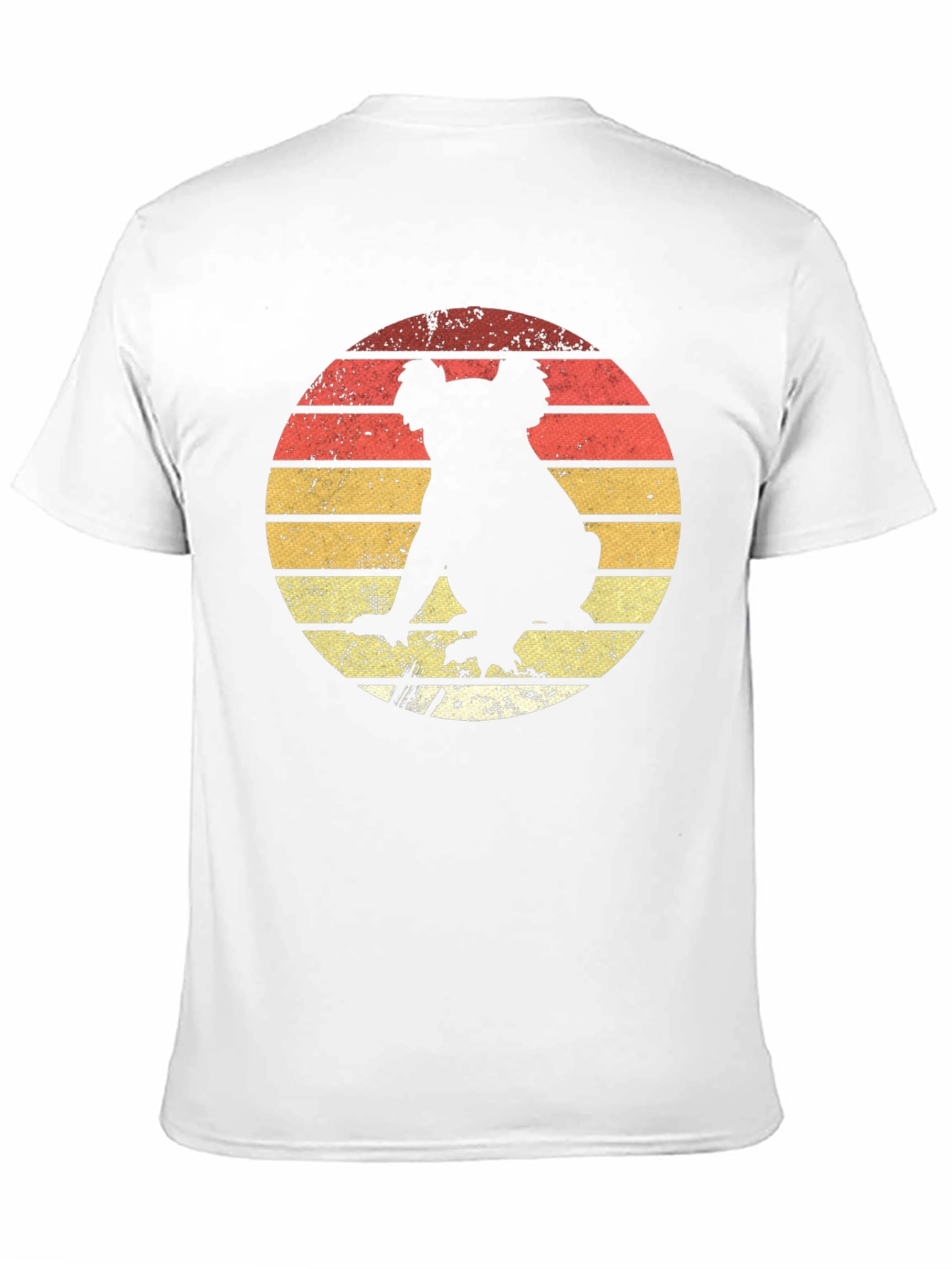 Retro Koala Sunset Graphic Tee - Black