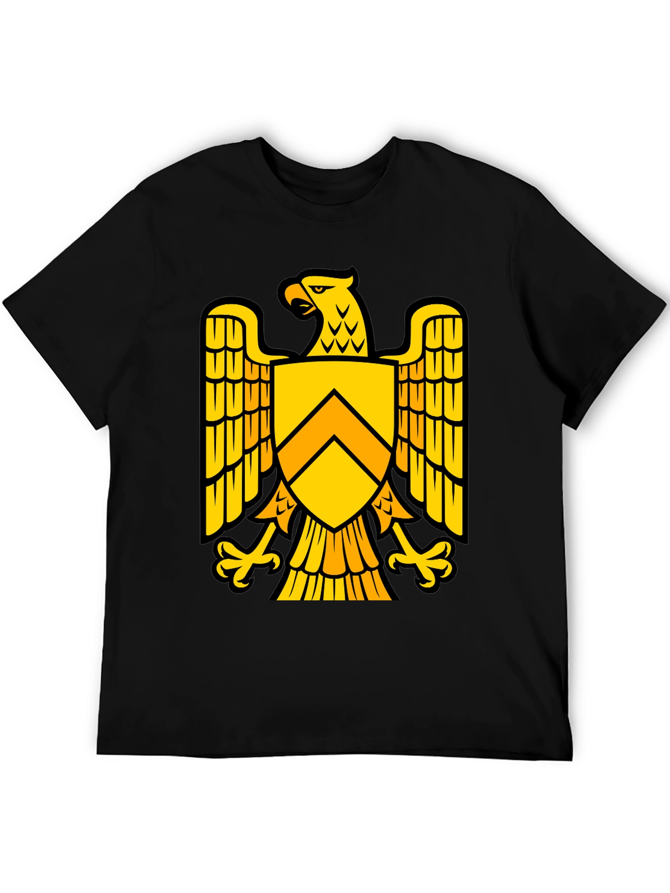 Eagle Shield Graphic T-Shirt - Bold Statement Tee