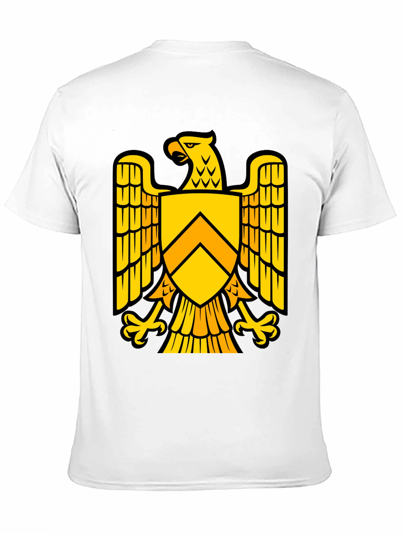 Eagle Shield Graphic T-Shirt - Bold Statement Tee