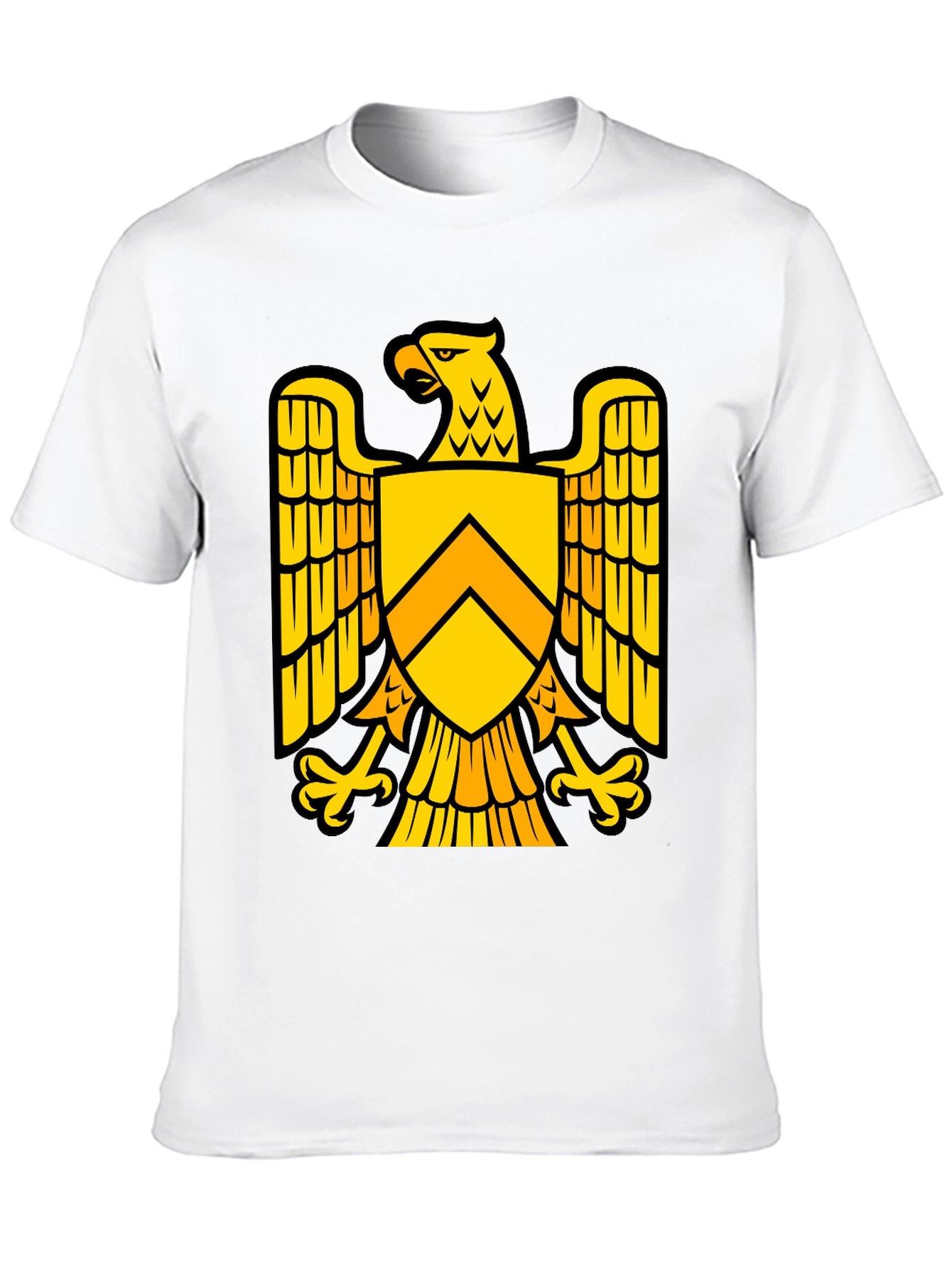 Eagle Shield Graphic T-Shirt - Bold Statement Tee