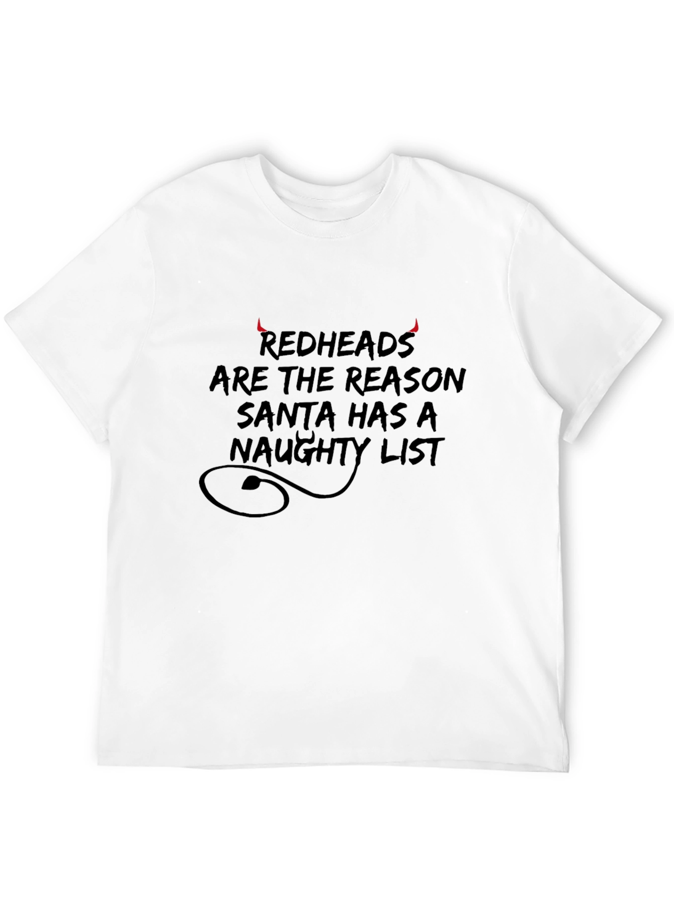 Redhead Naughty List T-Shirt