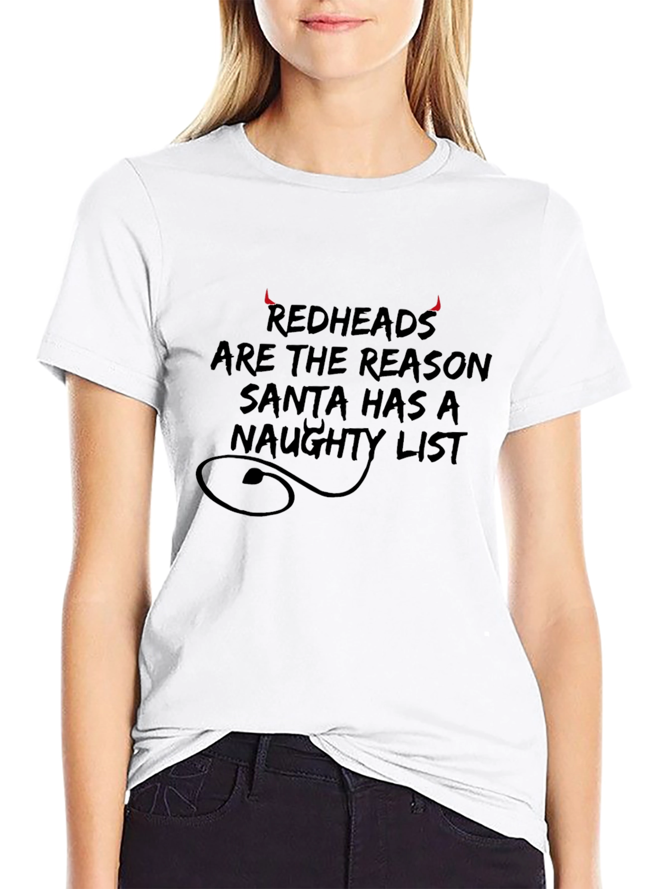 Redhead Naughty List T-Shirt