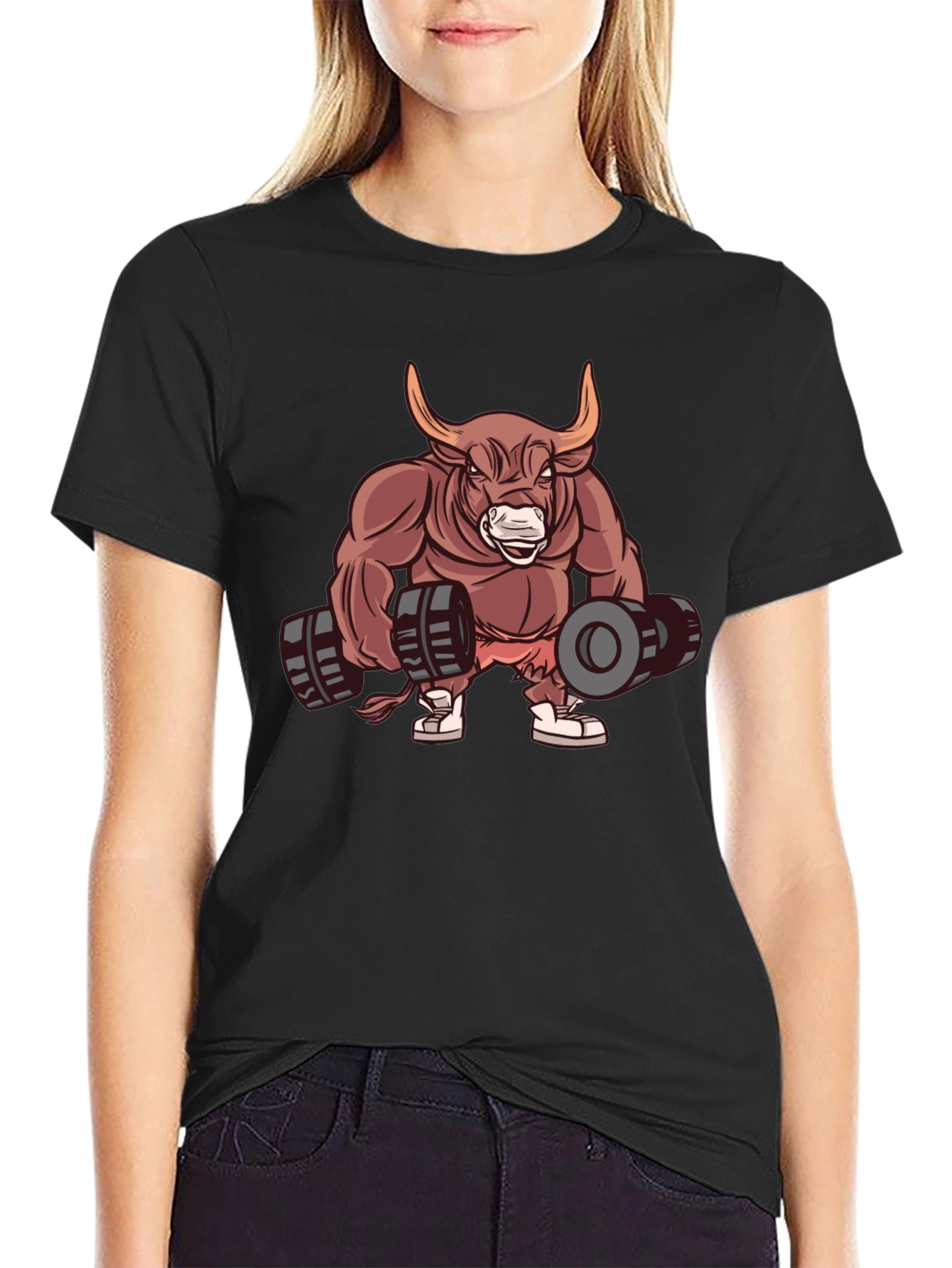 Bull Gym T-Shirt - Workout Ready